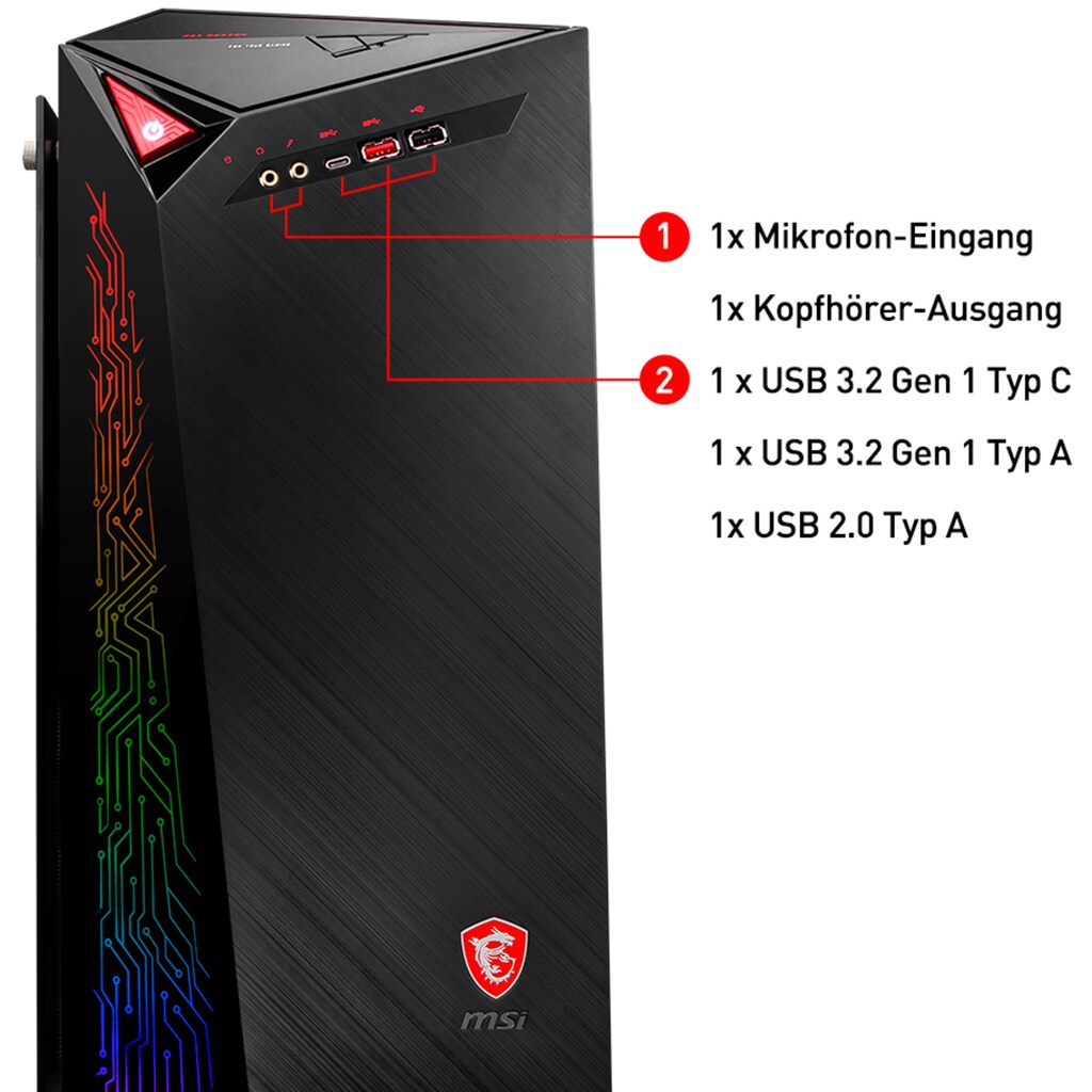 MSI Gaming-PC »MEG Infinite X 10SD-698DE«