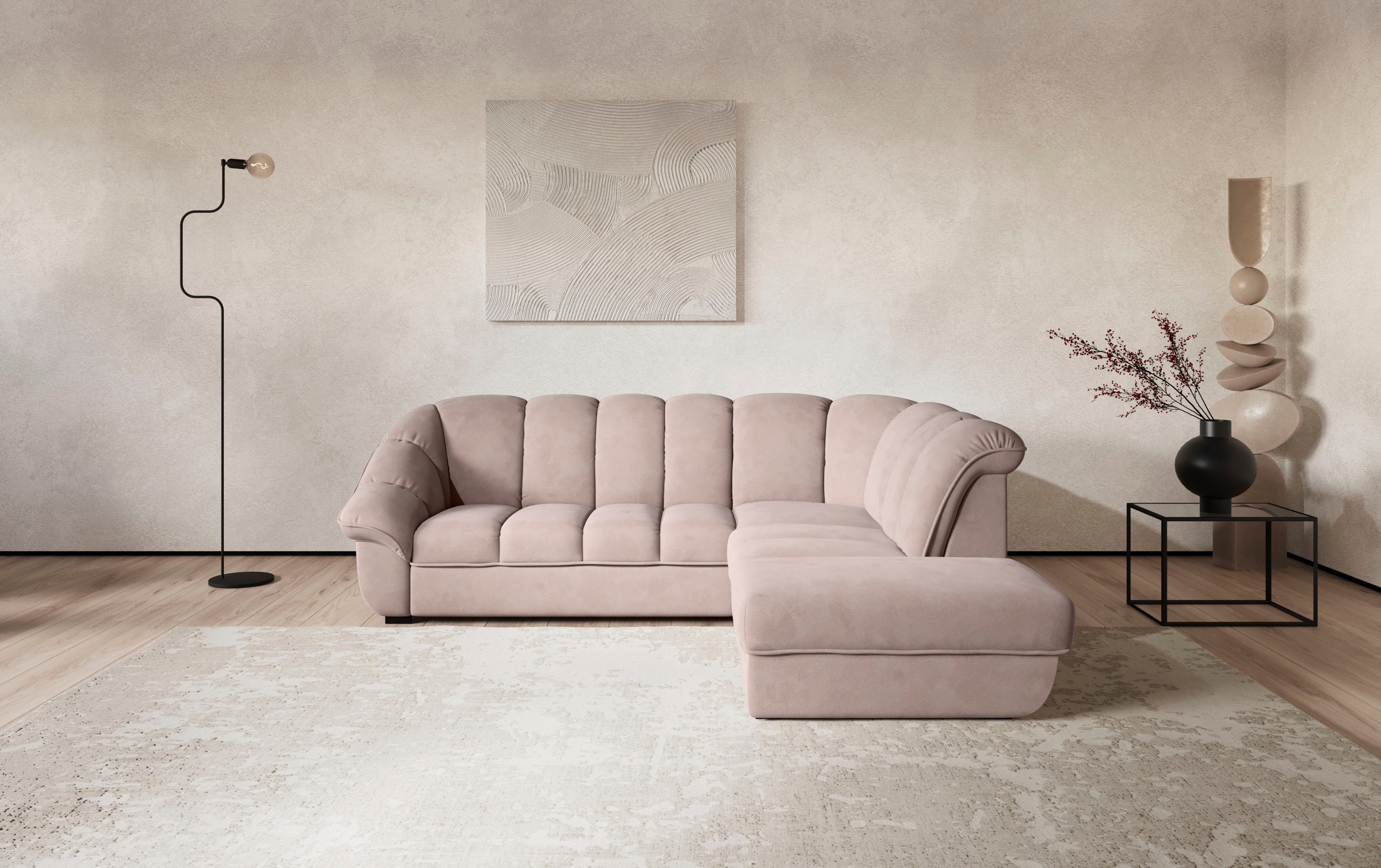 COTTA Ecksofa "Mado, Breite 260 cm" verschiedene Sofas individuell kombinierbar