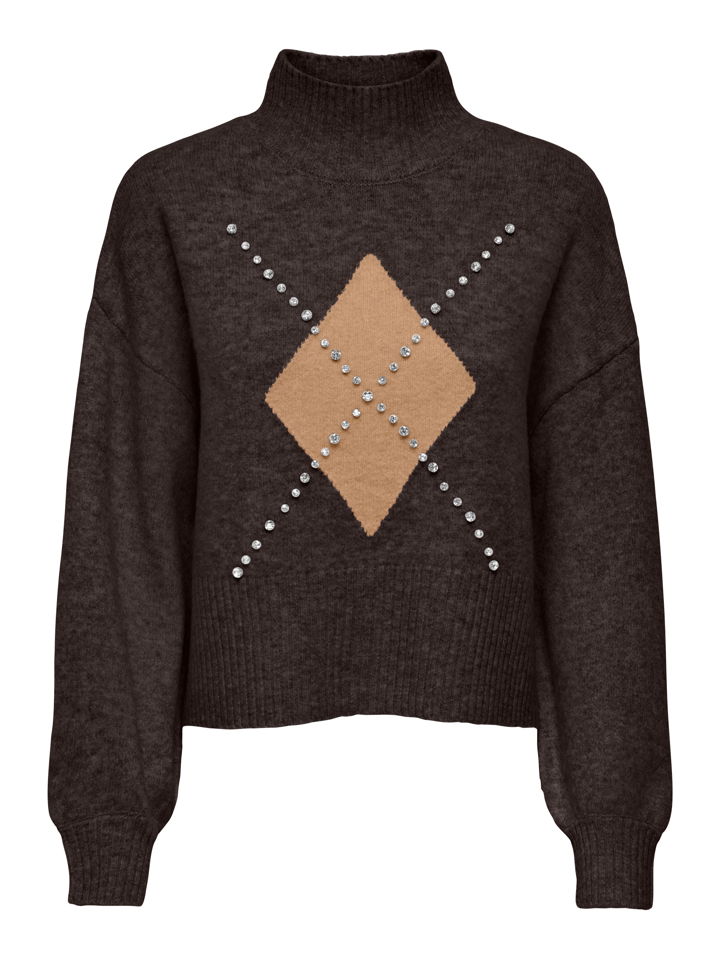 ONLY Strickpullover "ONLWAKEFIELD LIFE LS BLING HIGHNECK KNT" günstig online kaufen