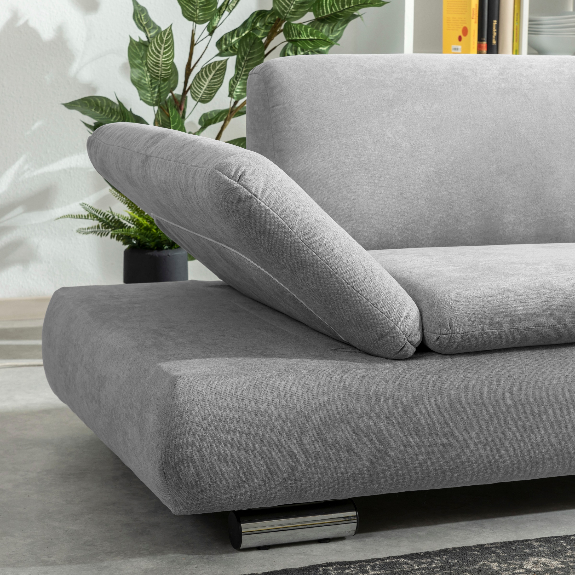 Max Winzer® Ecksofa »Toulouse modern und bequem, aktuelles Design, hoher Sitzkomfort«, mit klappbaren Armlehnen, Breite 271 cm