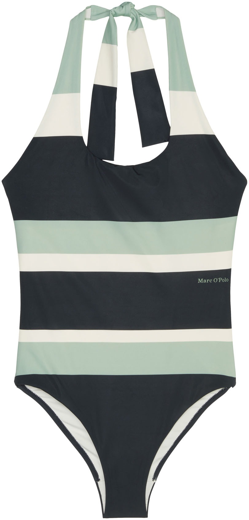 Marc OPolo Badeanzug "Summer Stripes" Neckholder, tiefer Rückenausschnitt, günstig online kaufen
