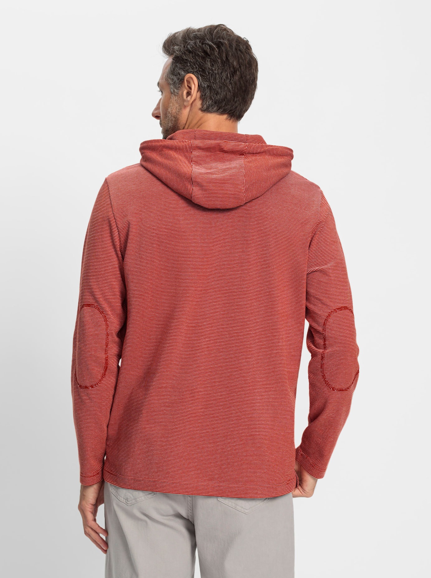 Marco Donati Kapuzenshirt »Langarm-Shirt«, (1 tlg.)