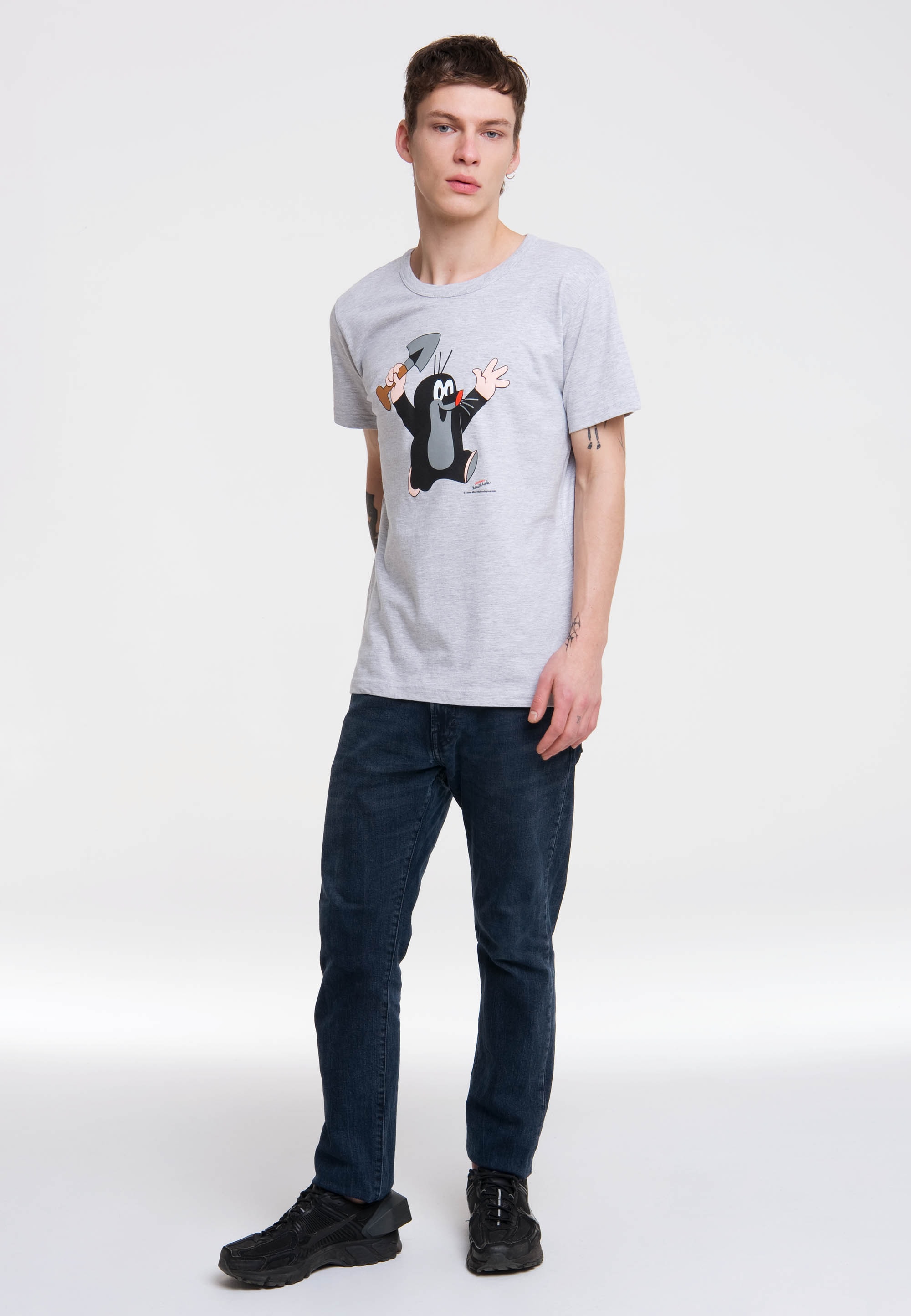LOGOSHIRT T-Shirt »Der kleine Maulwurf«, mit lizenziertem Originaldesign