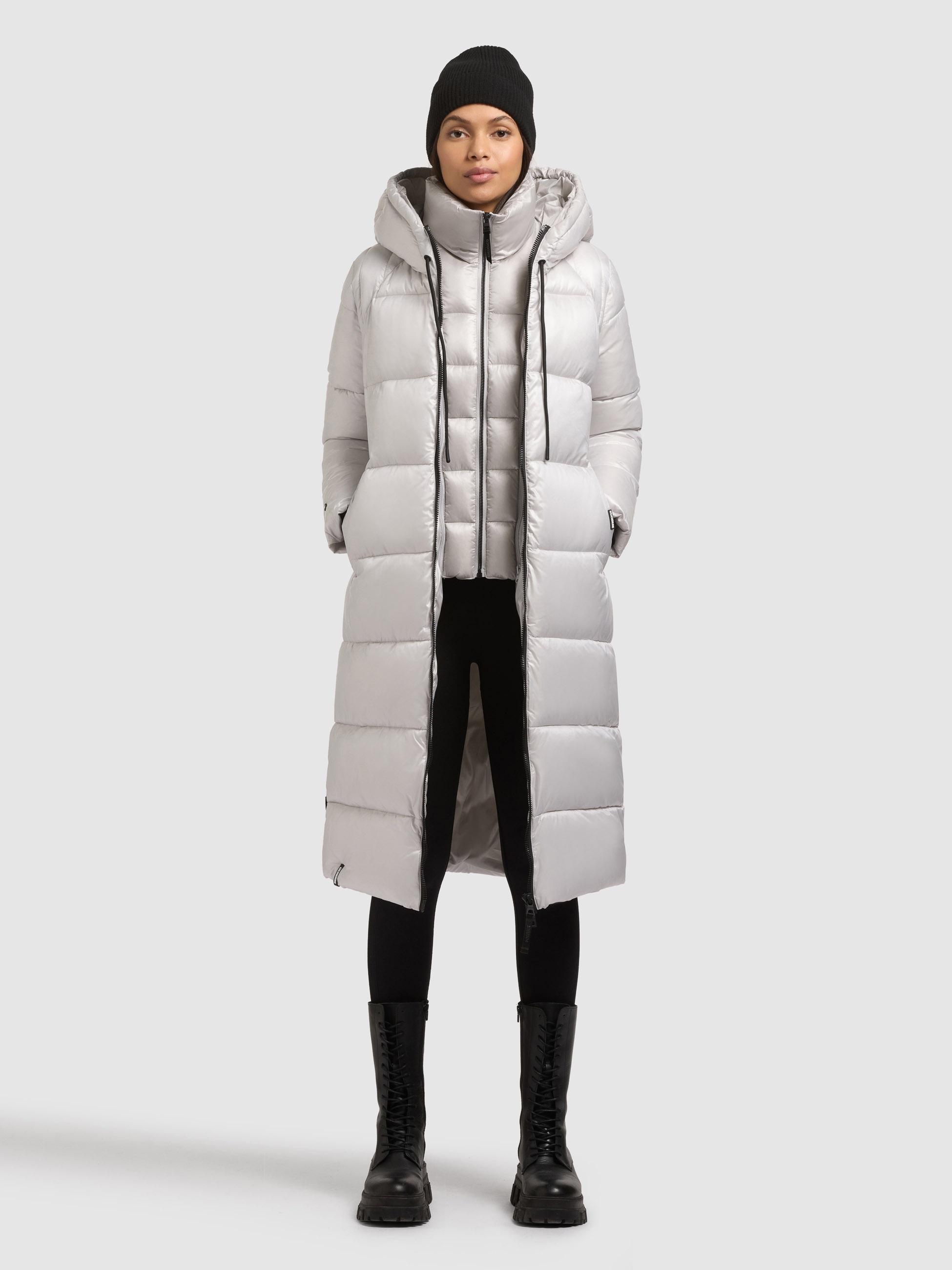 khujo Steppmantel "NASHI 2IN1 (EINSATZ HERAUSNEHMBAR)" günstig online kaufen