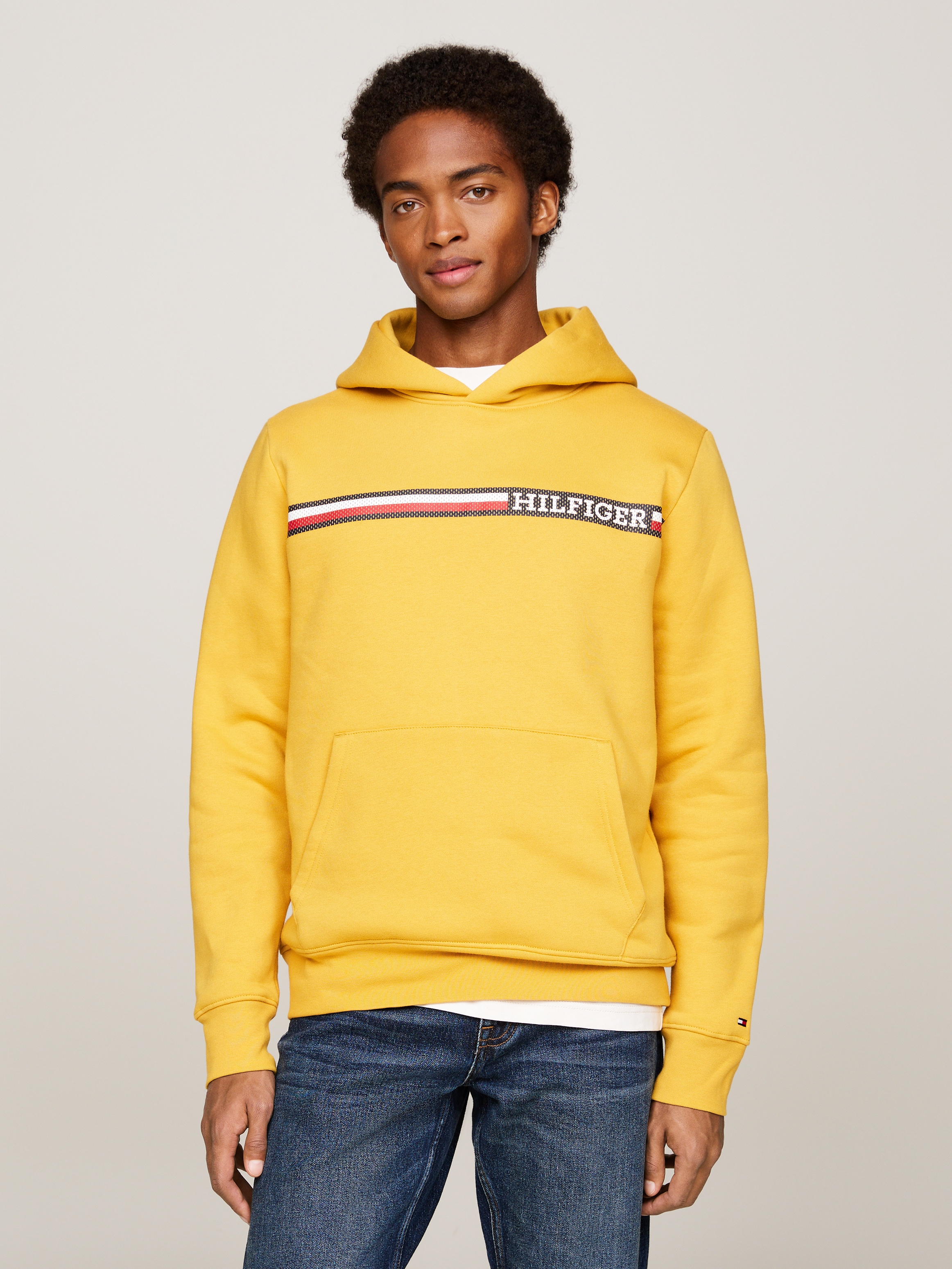 Tommy Hilfiger Hoodie CHEST STRIPE HOODY fur BAUR