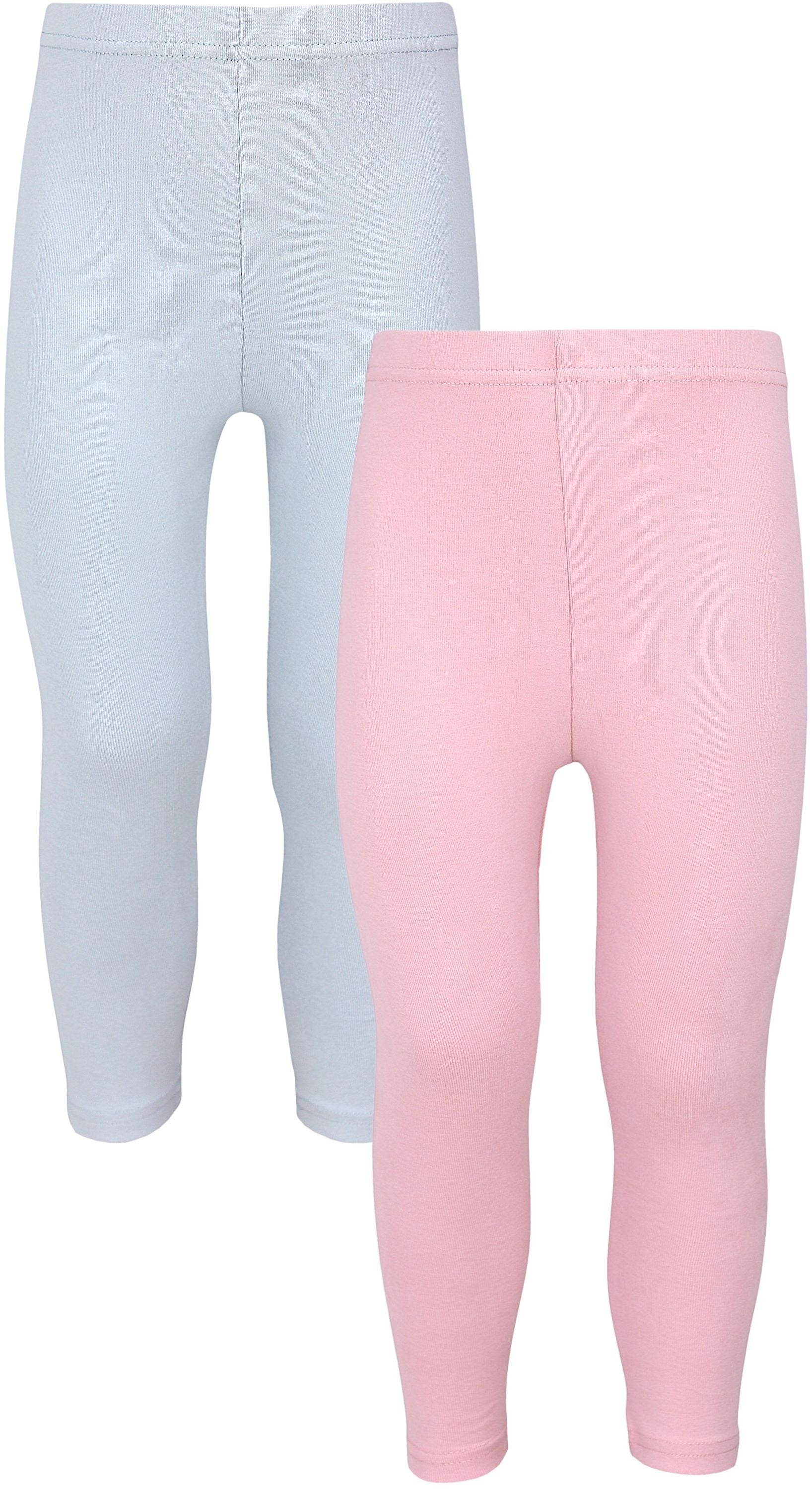 TupTam Leggings "Leggings Baby Mädchen Lange Leggings 2er Pack"
