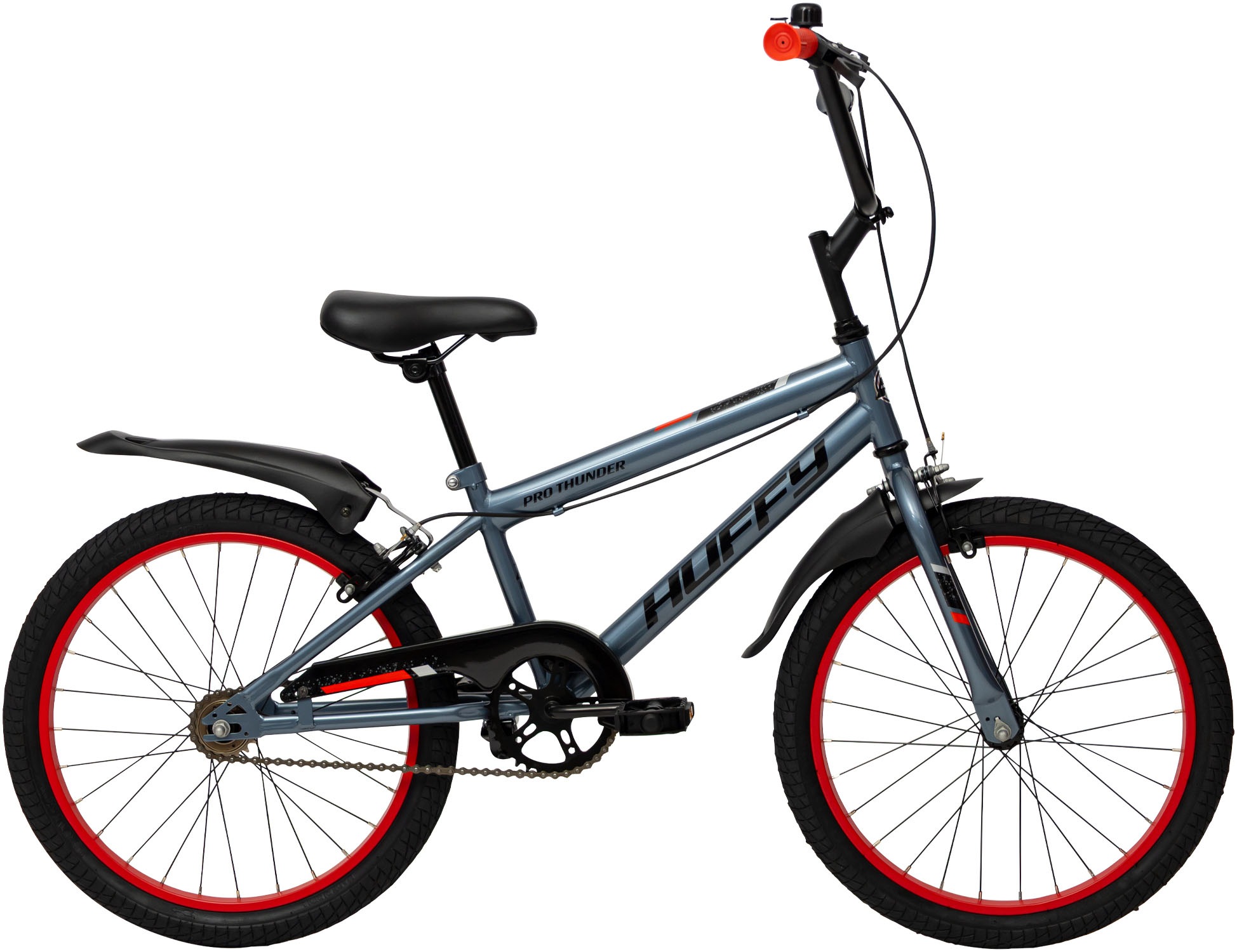HUFFY Kinderfahrrad "Pro Thunder", 28cm, 20 Zoll (50,80cm) hinten: 20 Zoll (50,80cm)grau, Fahrräder