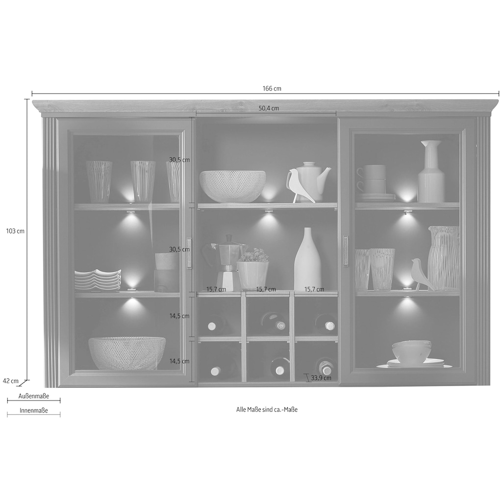 Innostyle Aufsatzschrank »Jasmin«