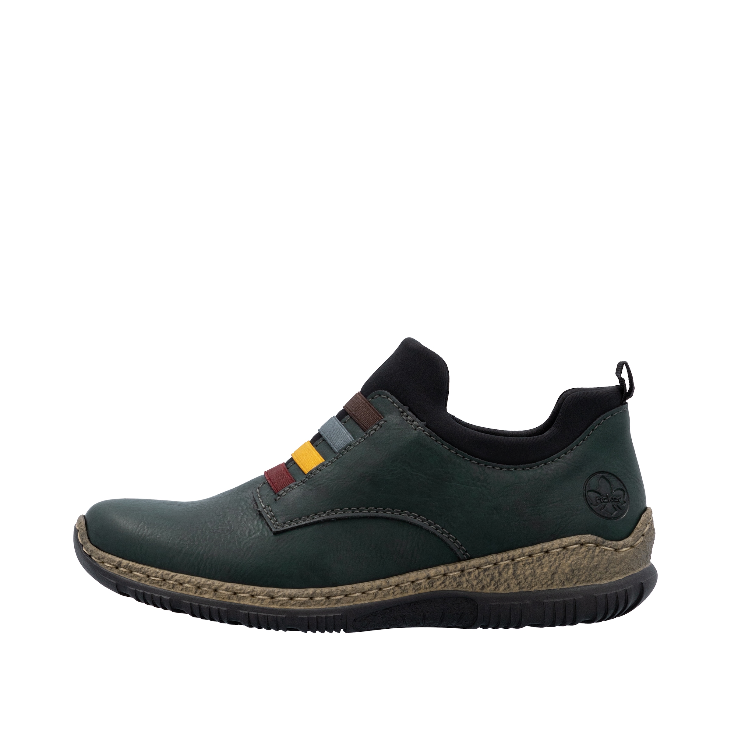 Rieker Slip-On Sneaker, Slipper, Schlupfschuh, Freizeitschuh, Halbschuh mit Anziehlasche