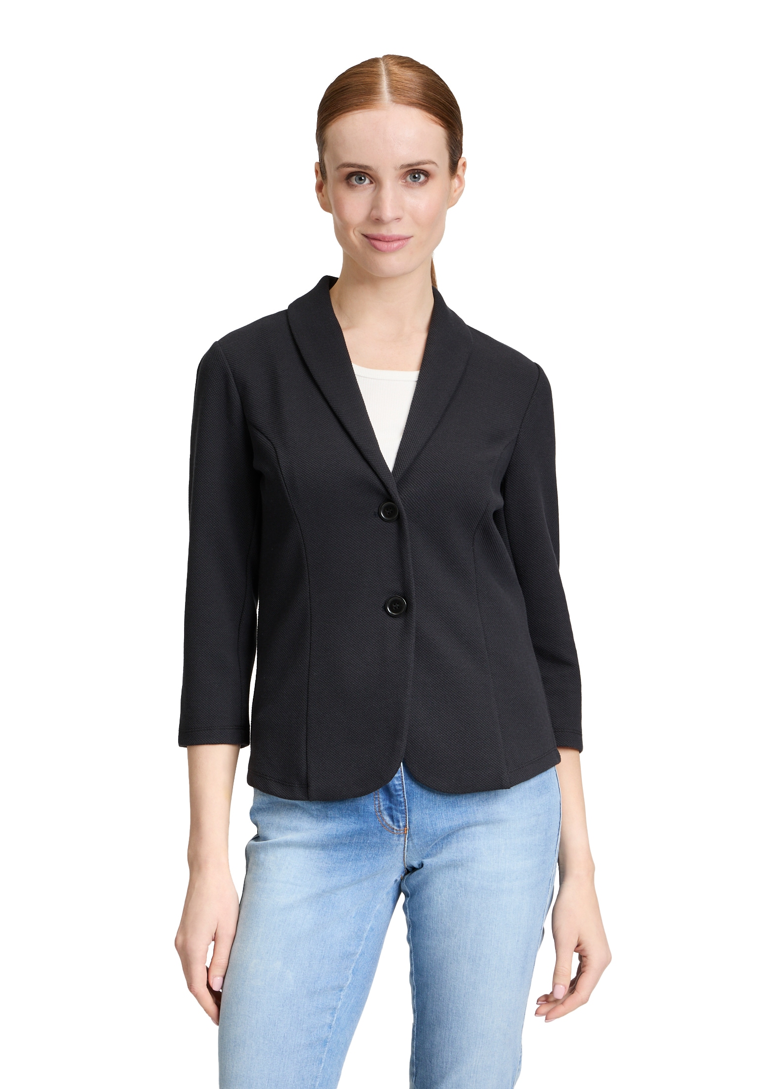 Betty Barclay Jackenblazer "Betty Barclay Damen Kurzblazer mit Knöpfen", Kr günstig online kaufen
