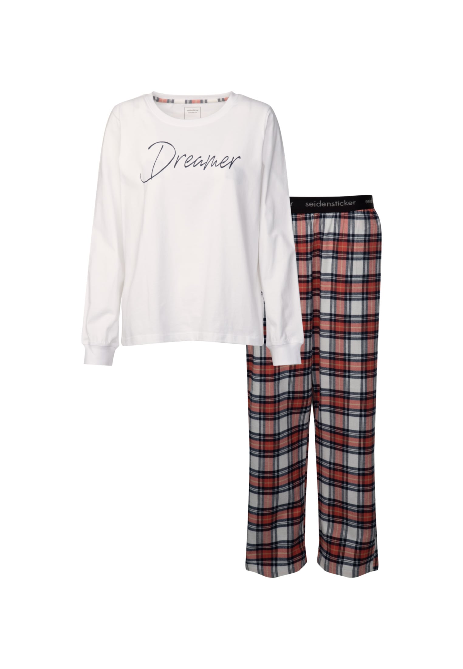 seidensticker Pyjama »Schwarze Rose«
