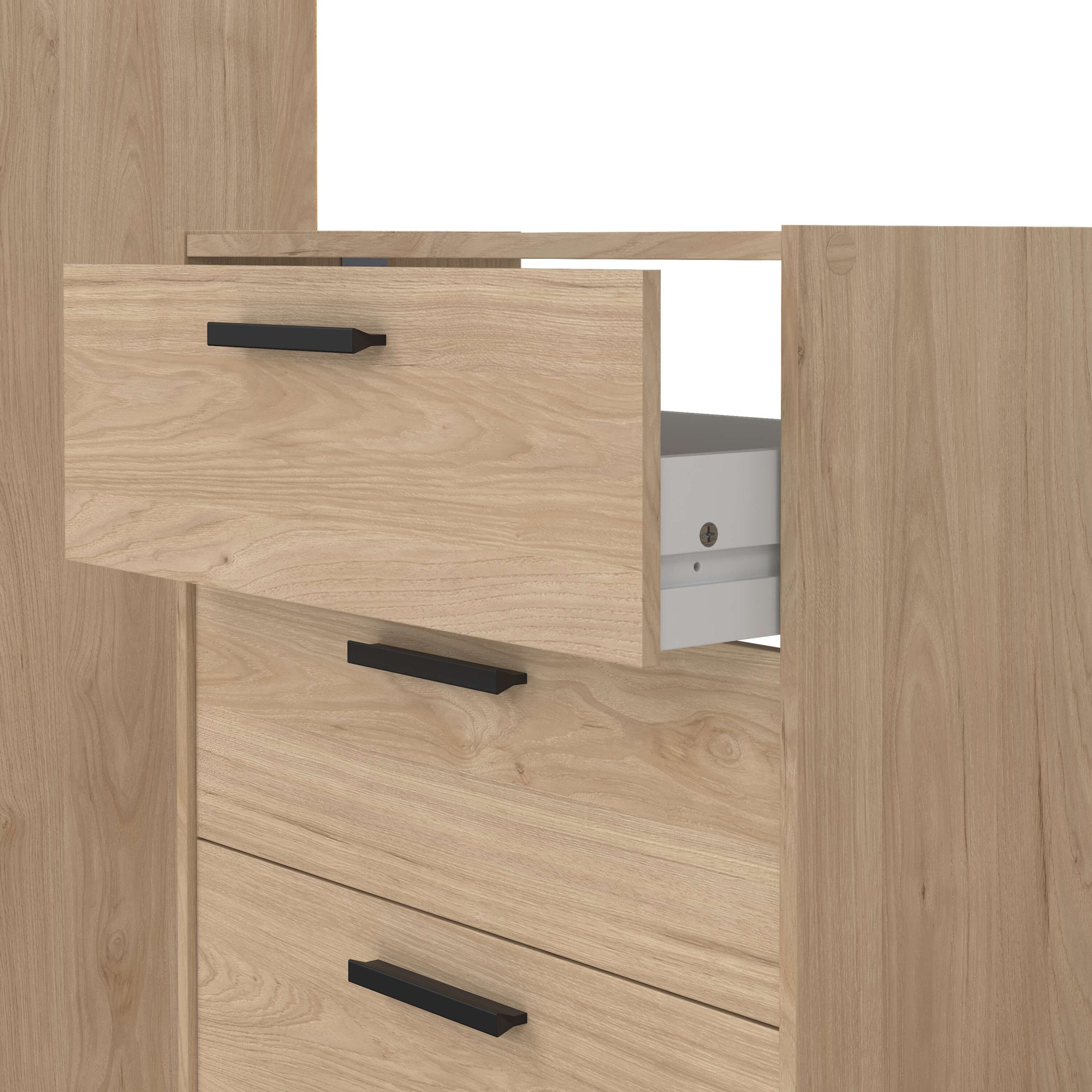 INOSIGN Schlafzimmer-Set »Escape, für Schlafzimmer, Jugendzimmer, aufbewahrung, Nordischer Stil«, (Set, 3 tlg.), (Set, 3-tlg), bestehend aus Kleiderschrank, Kommode & Nachttisch