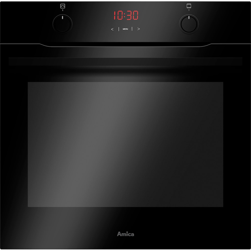 Amica Einbaubackofen »EBX 943 600 S«, EBX 943 600 S, mit Teleskopauszug nachrüstbar, Steam Clean