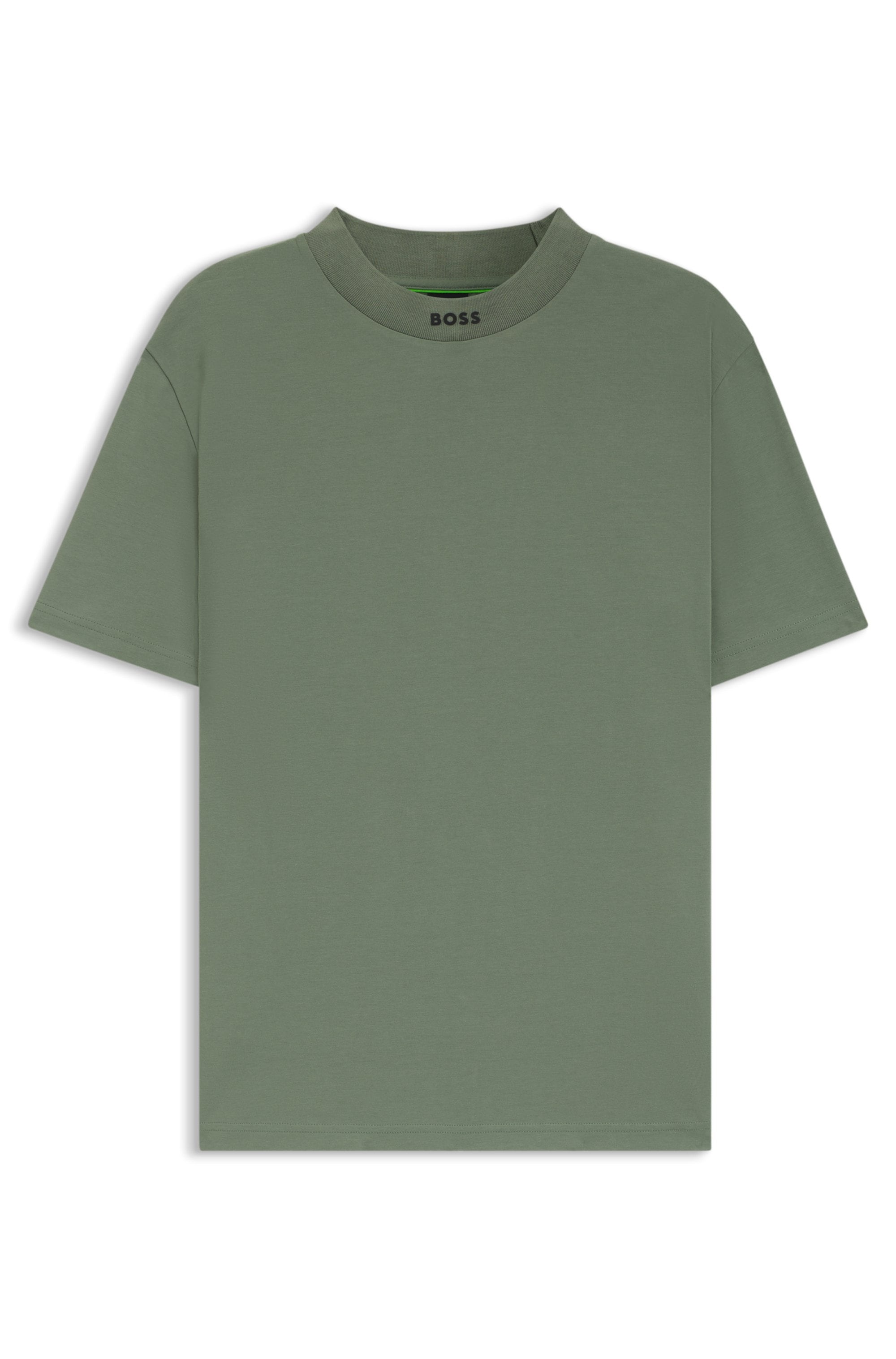 BOSS GREEN T-Shirt "Tee Collar Zone", mit Logo am Ausschnitt günstig online kaufen