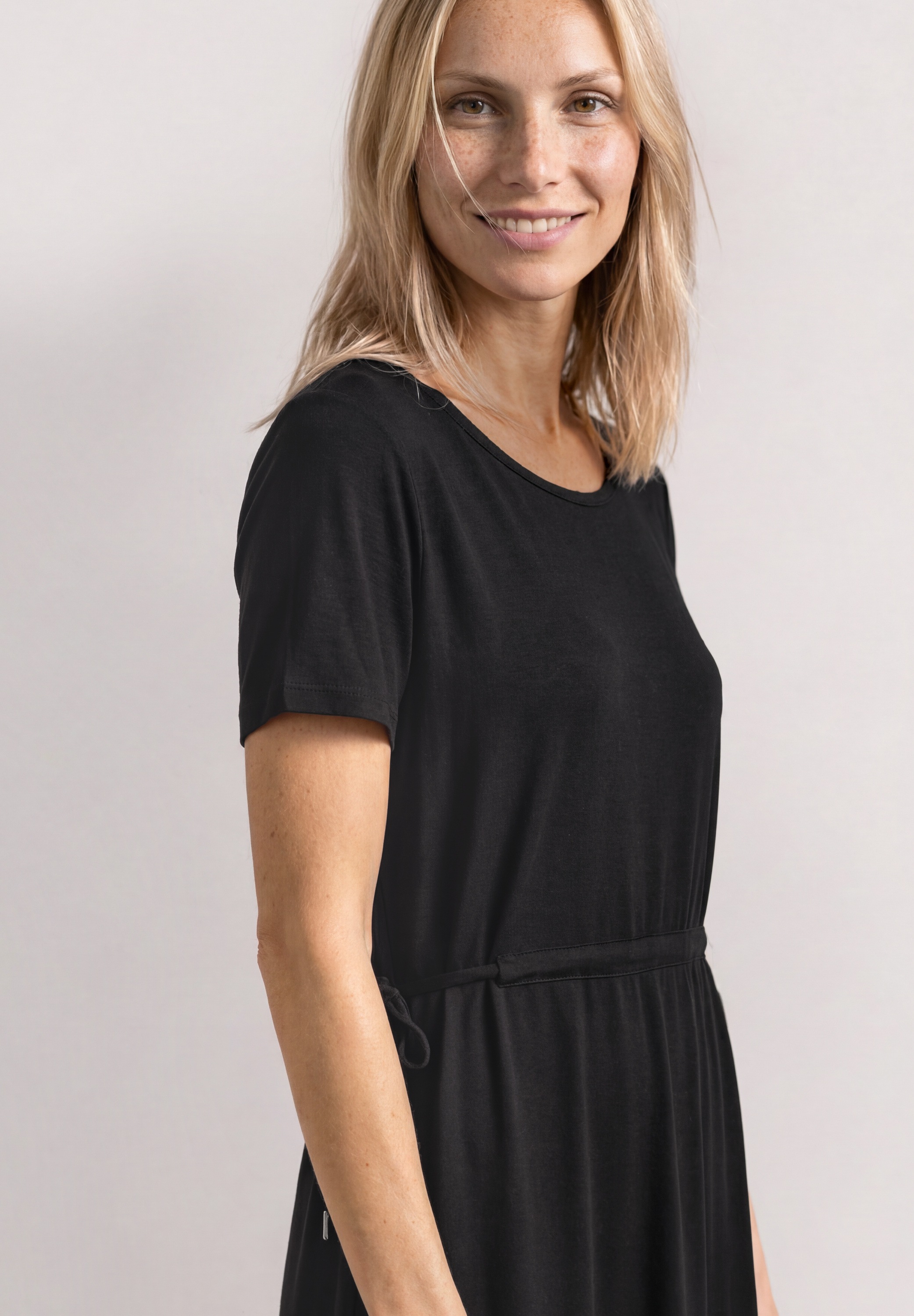STREET ONE Jerseykleid Ohne Taschen aus Viskose