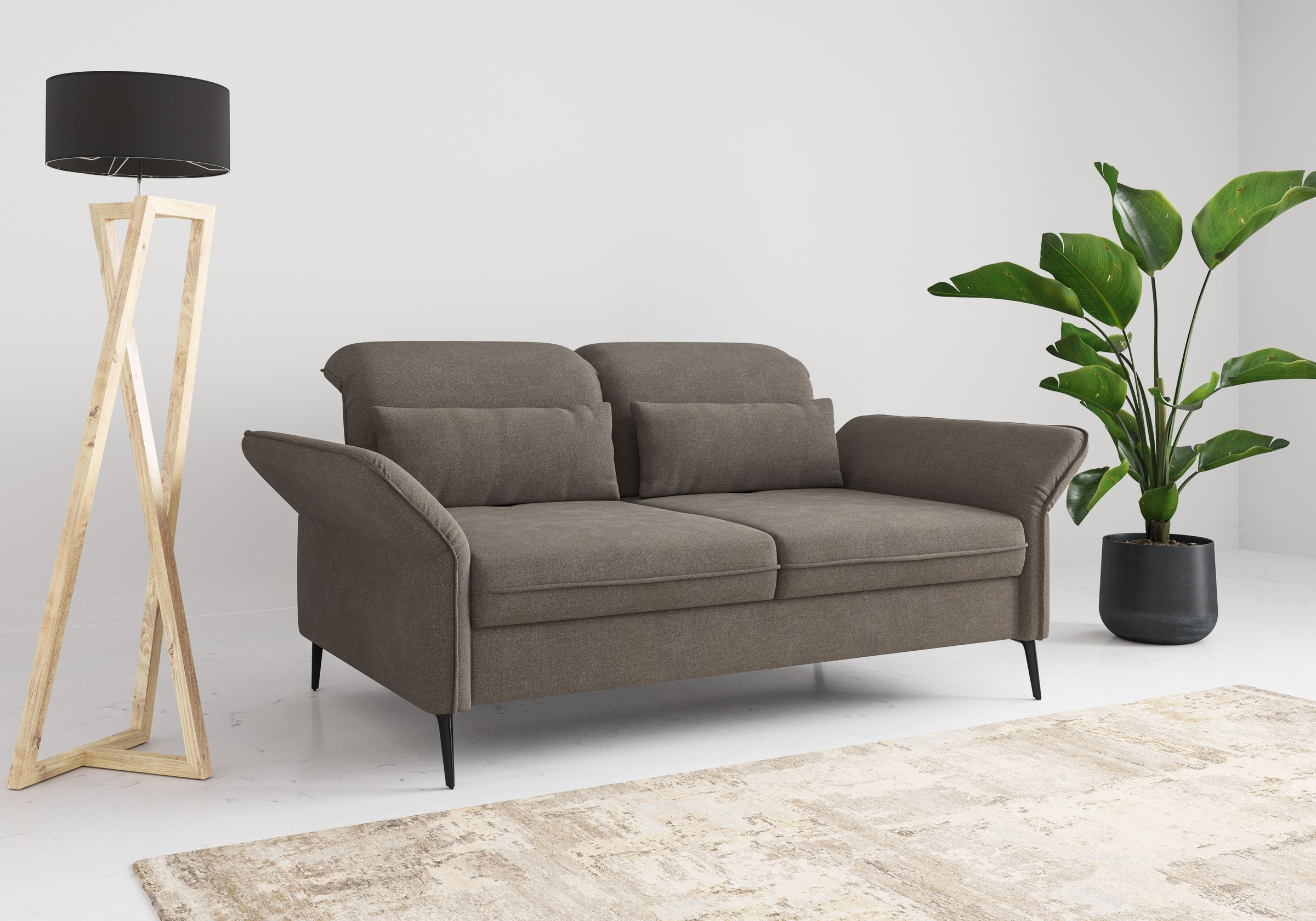 sit&more 2,5-Sitzer "Emely", mit Sitztiefenverstellung, optional mit Bettfu günstig online kaufen