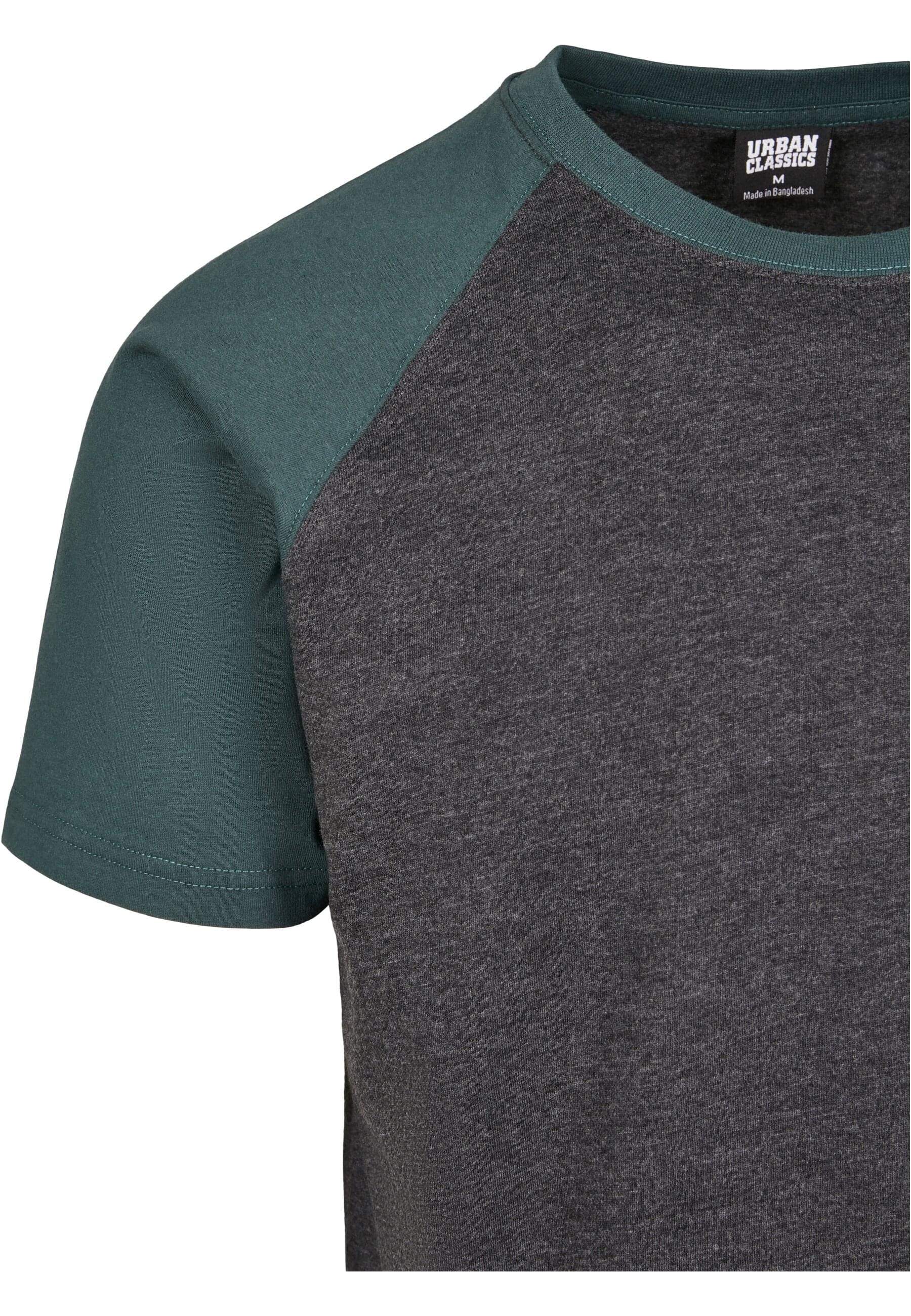 URBAN CLASSICS T-Shirt »Urban Classics Herren Raglan Contrast Tee«, (1 tlg.)