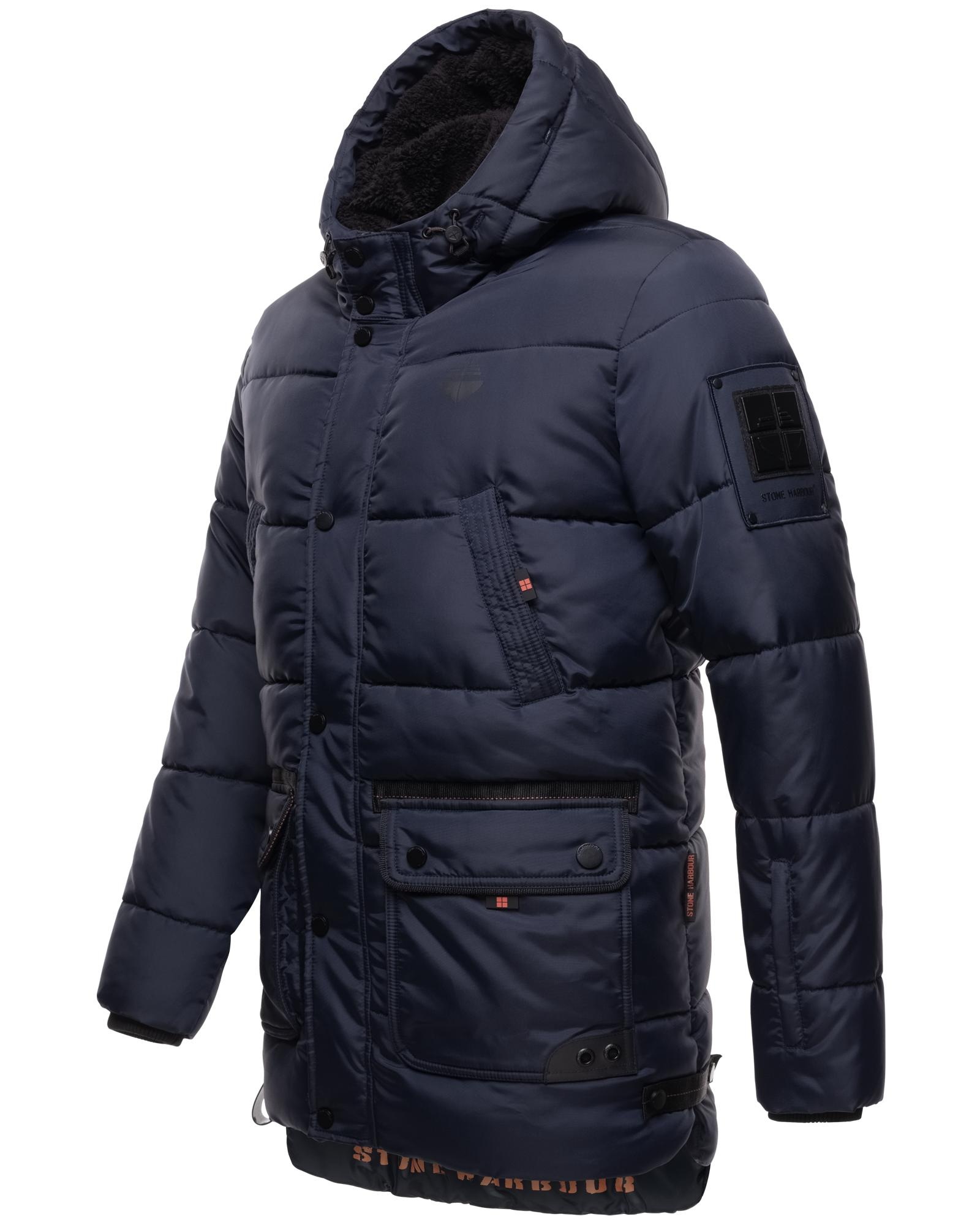 Stone Harbour Steppjacke »Mironoo«, mit Kapuze, stylische Outdoorjacke mit großer Kapuze