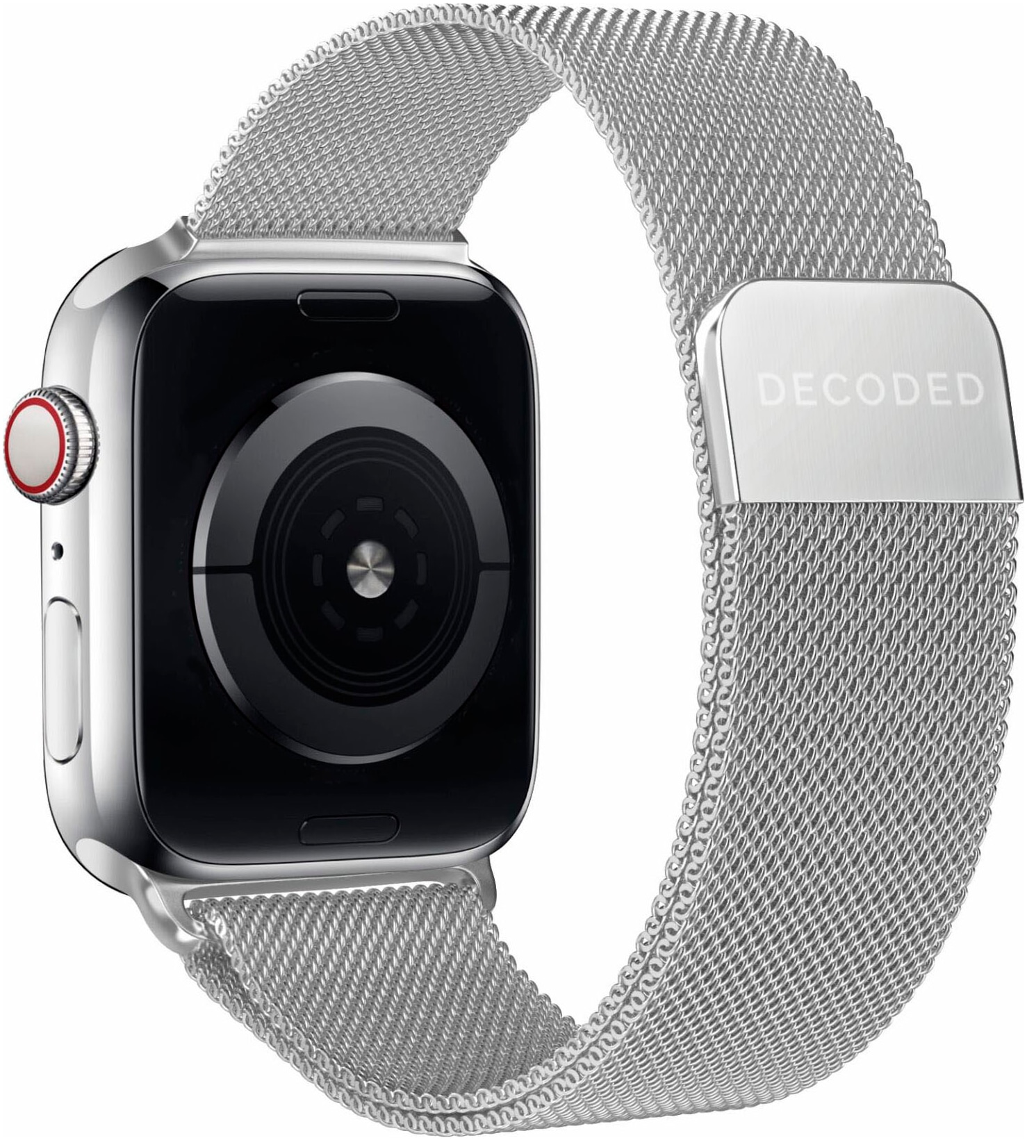 DECODED Smartwatch-Armband »Milanaise Traction Strap Black 38/40/41/42mm«