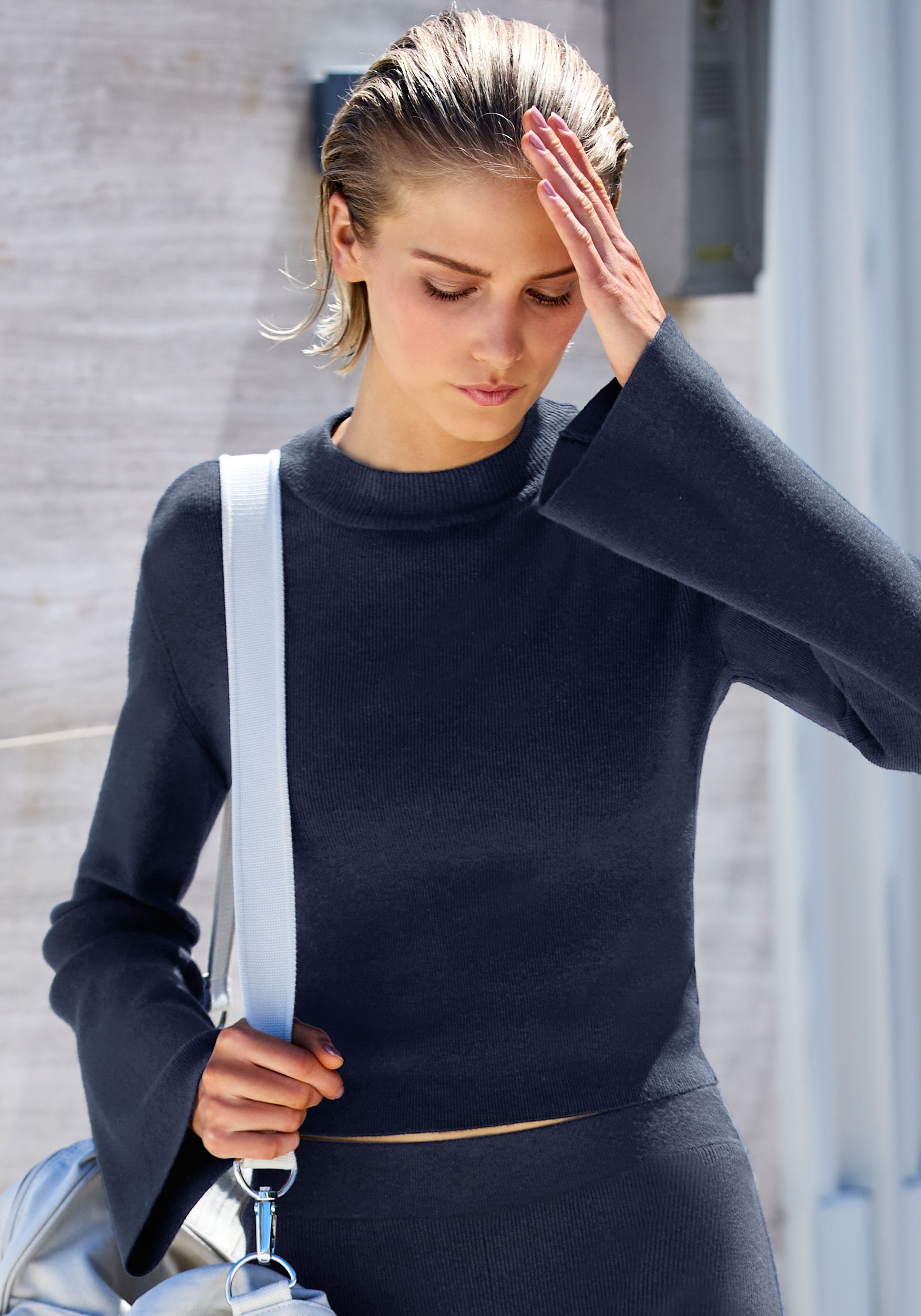 Copenhagen Studios Langarmshirt, aus hochwertiger, feiner Rippe günstig online kaufen
