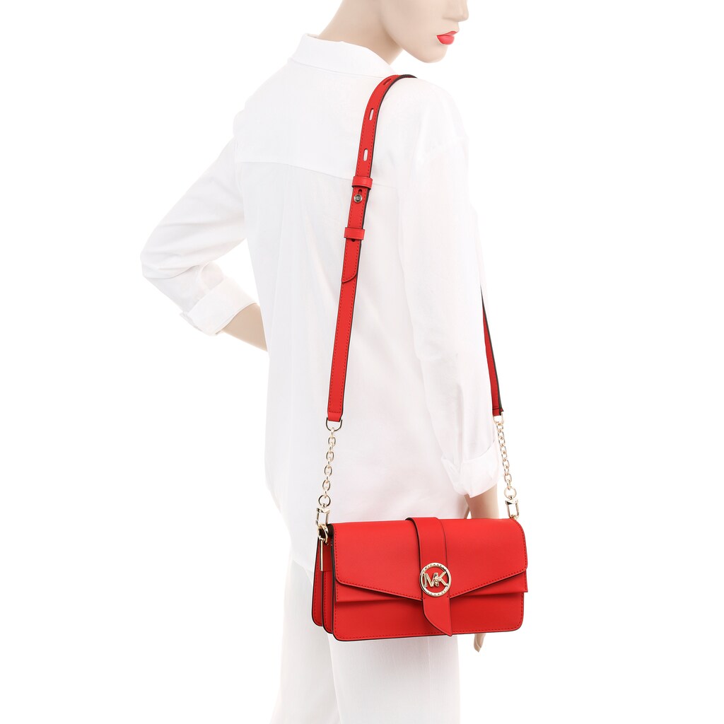 Damenmode Taschen MICHAEL KORS Umhängetasche »GREENWICH MD CONV SHLDR« rot Damenmode Taschen MICHAEL KORS Umhängetasche »GREENWICH MD CONV SHLDR« rot