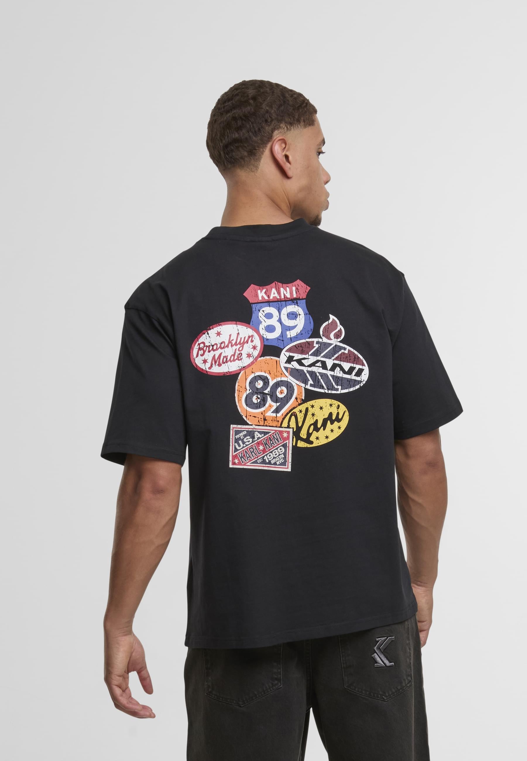 Karl Kani T-Shirt »Karl Kani Retro Patch Print T-Shirt« 1 Stk.