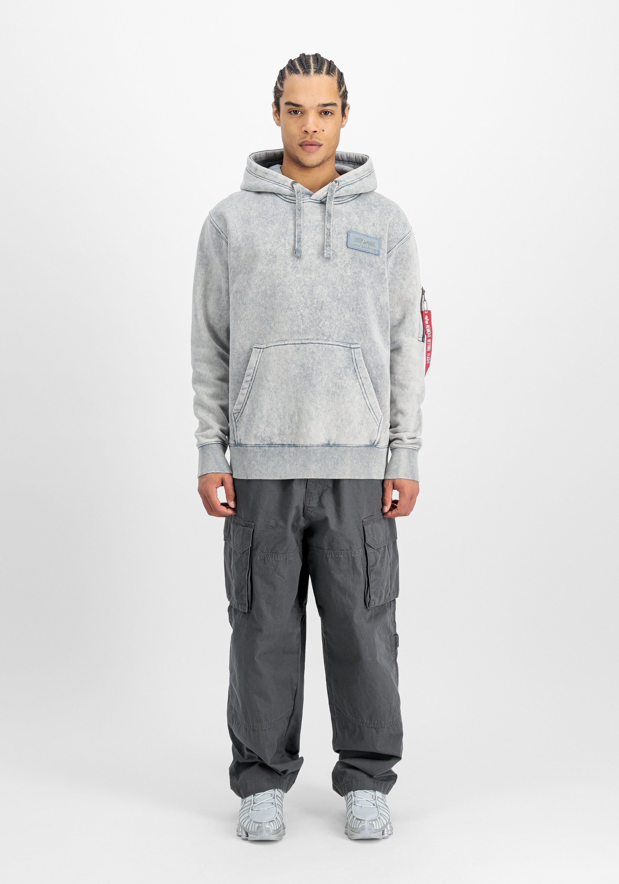 Alpha Industries Hoodie "Backprint Hoodie Vintage " günstig online kaufen