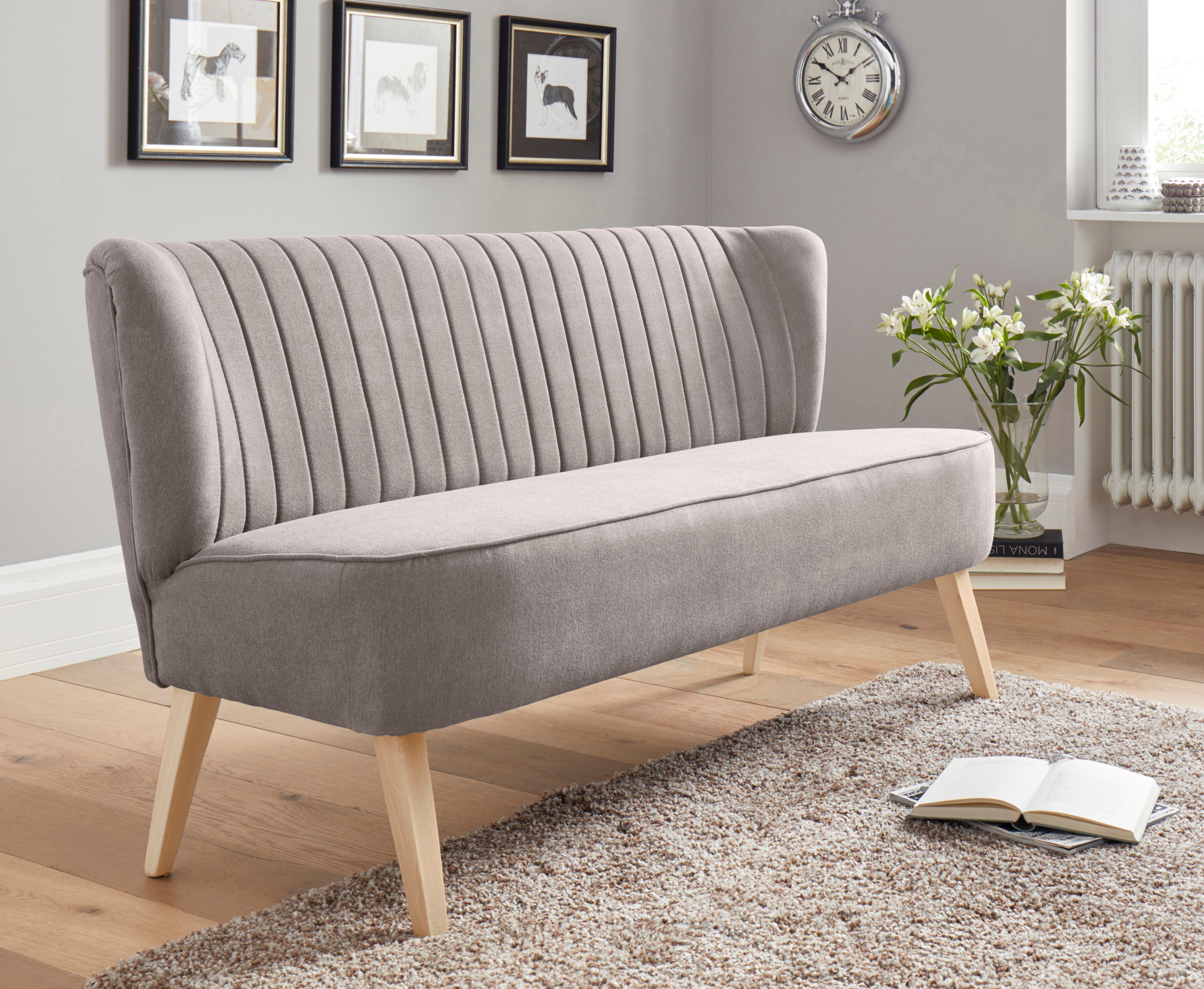 Home affaire 2-Sitzer "Campi" bequemes Küchensofa, frei im Raum stellbar