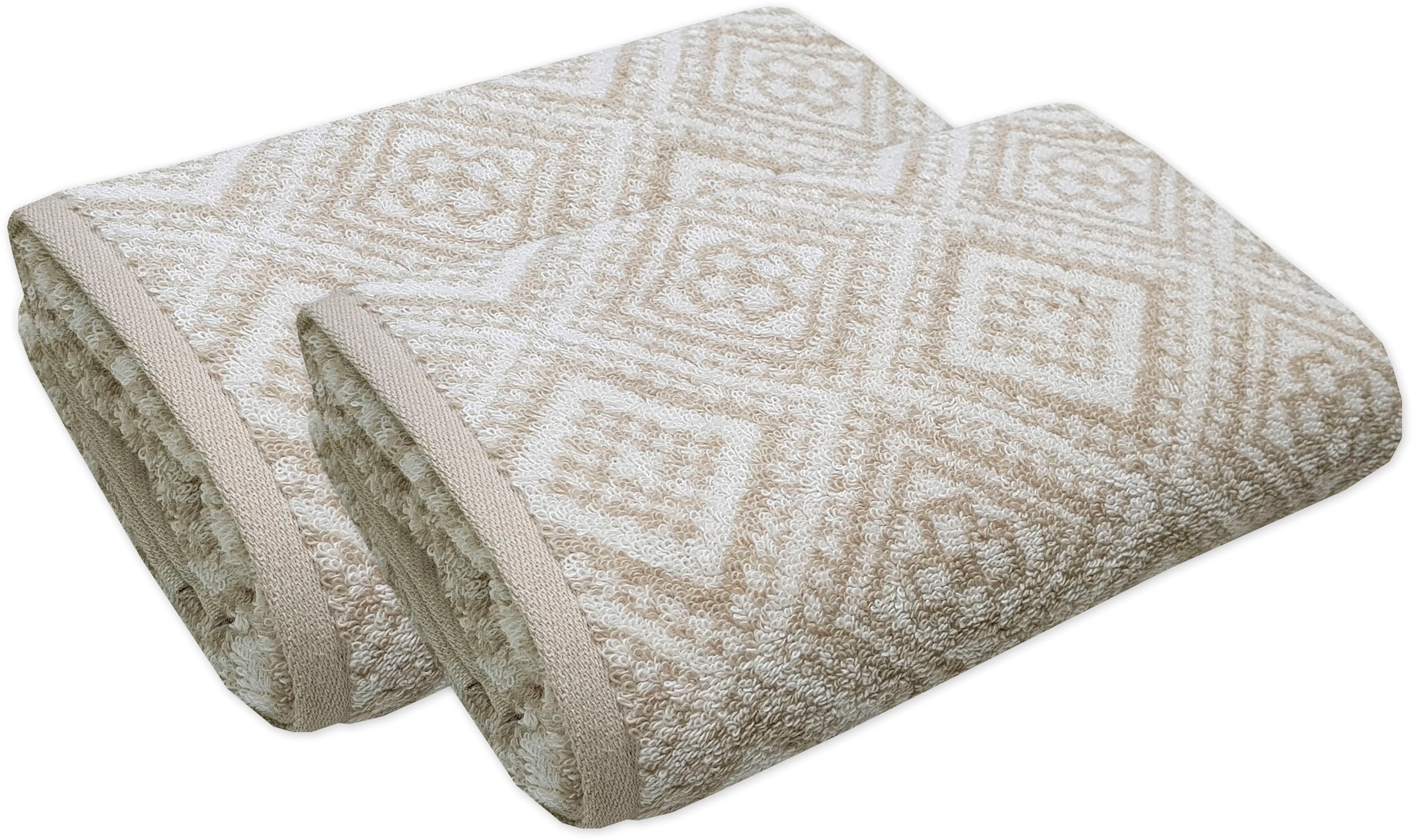 framsohn frottier Handtuch Set "Arabeske" skandinavisch gemustert, hergeste günstig online kaufen