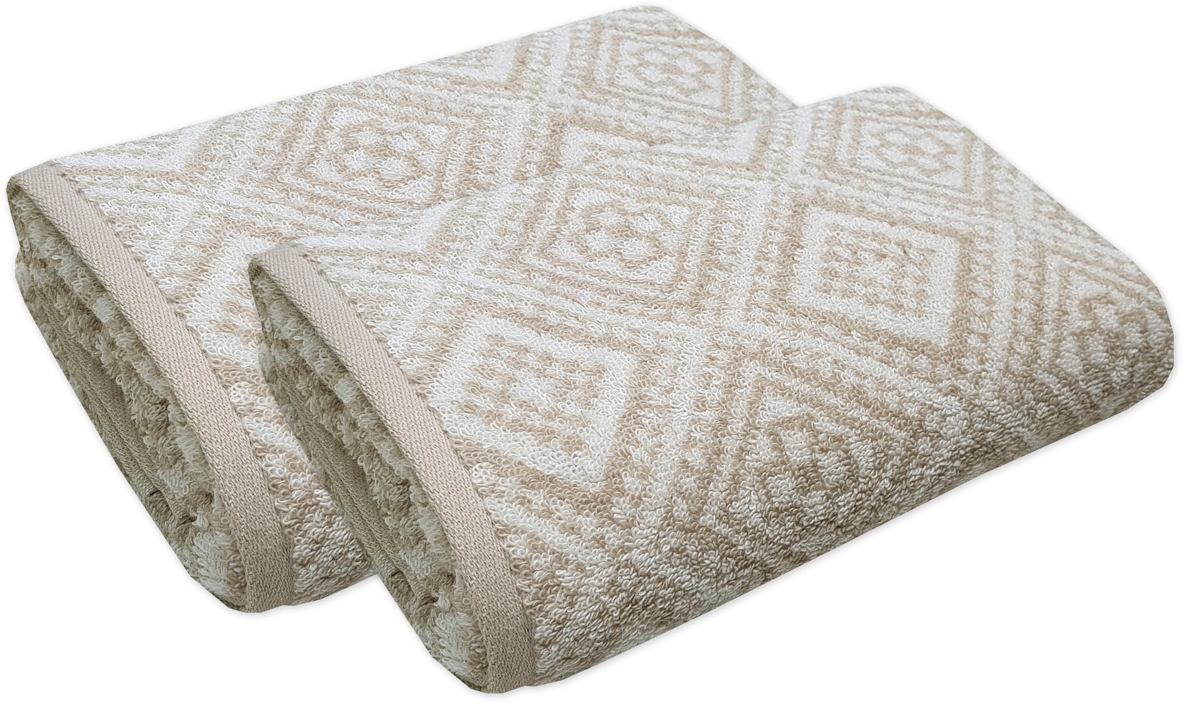 framsohn frottier Handtücher hergestellt | gemustert, (2 St.), »Arabeske«, BAUR Österreich skandinavisch in