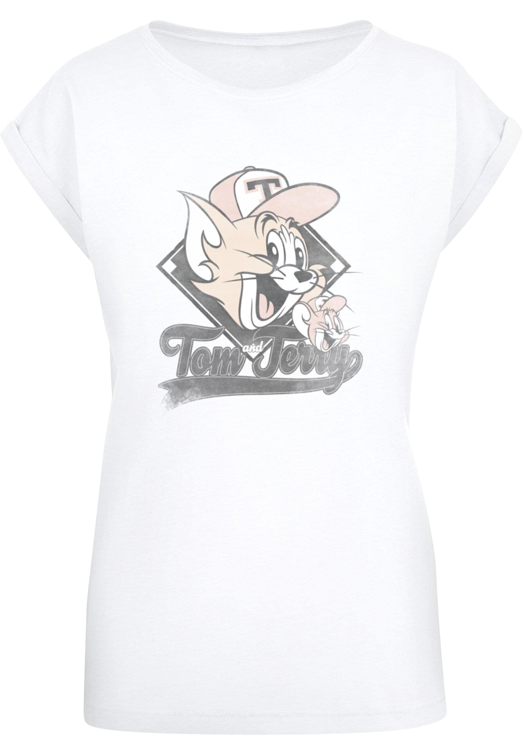 ABSOLUTE CULT T-Shirt "ABSOLUTE CULT Damen Ladies Tom and Jerry - Baseball günstig online kaufen