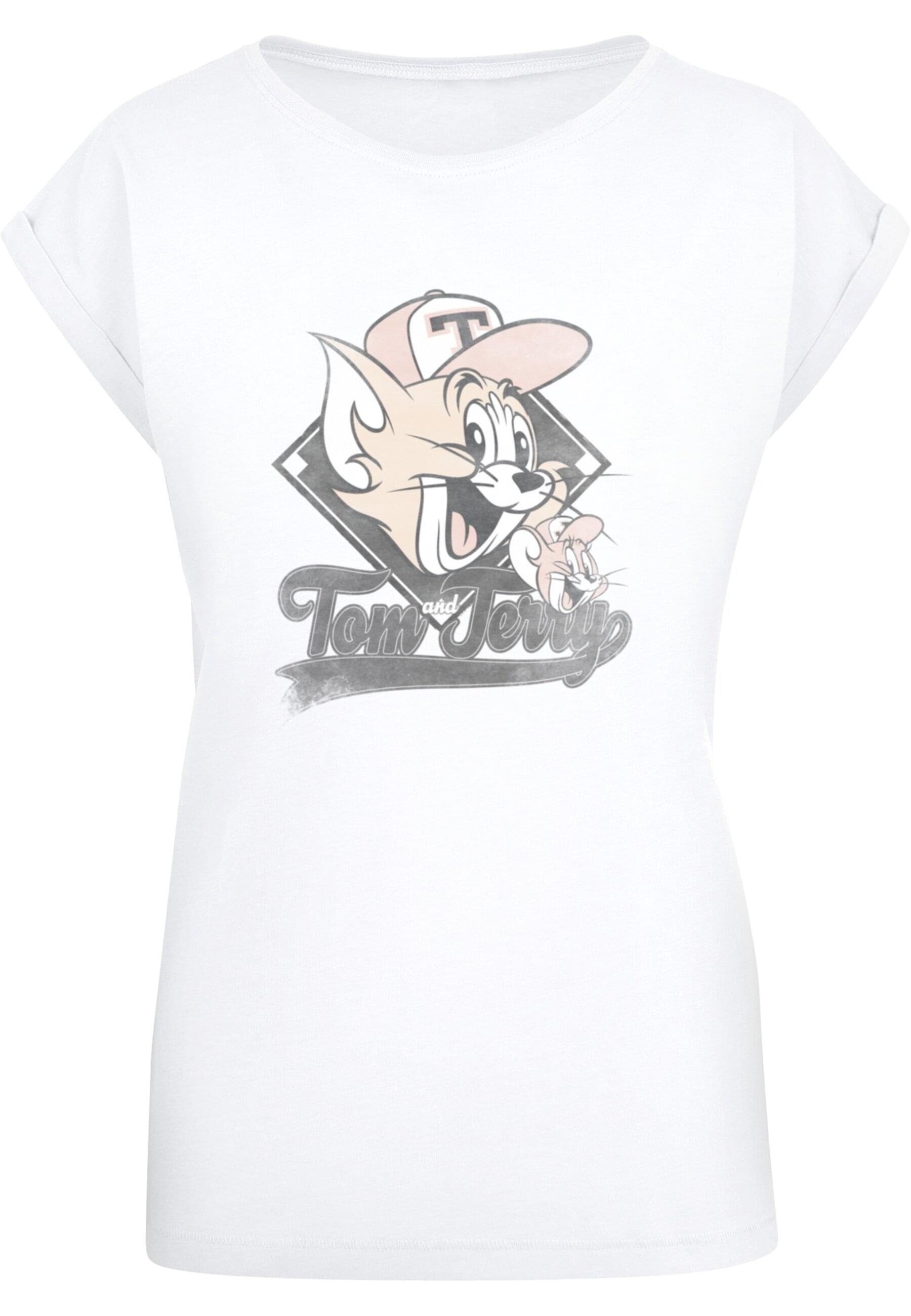 ABSOLUTE CULT T-Shirt "ABSOLUTE CULT Damen Ladies Tom and Jerry - Baseball günstig online kaufen