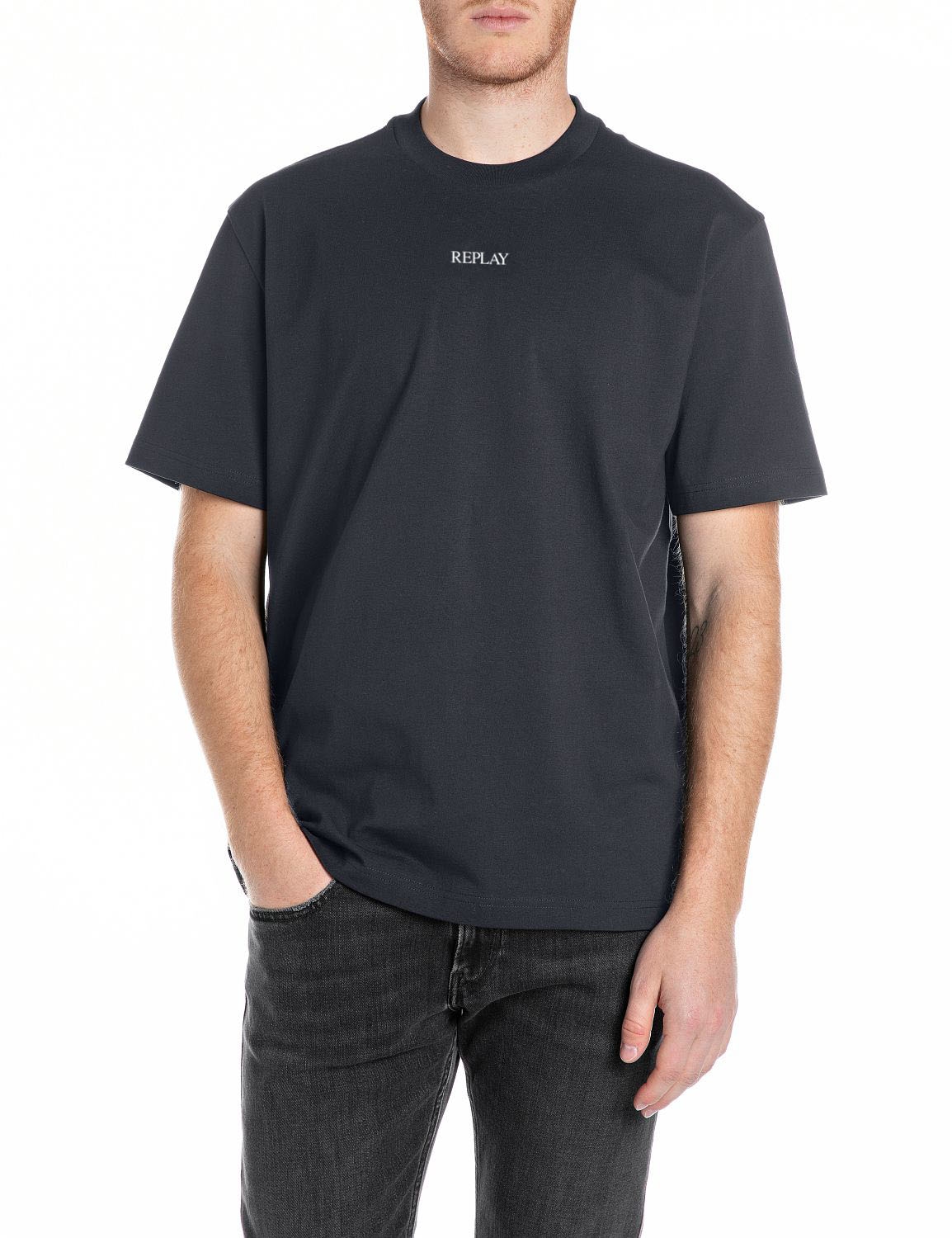 Replay Oversize-Shirt