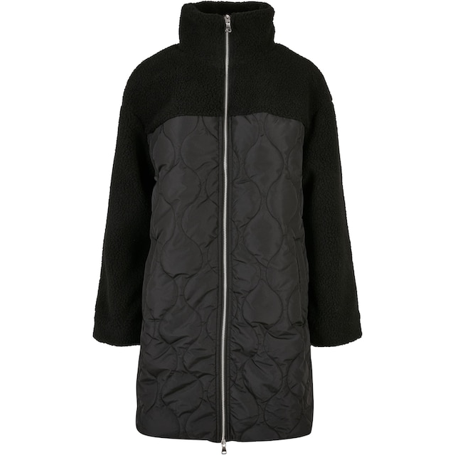 URBAN CLASSICS Winterjacke »Damen Ladies Oversized Sherpa Quilted Coat«, (1  St.), ohne Kapuze für bestellen | BAUR