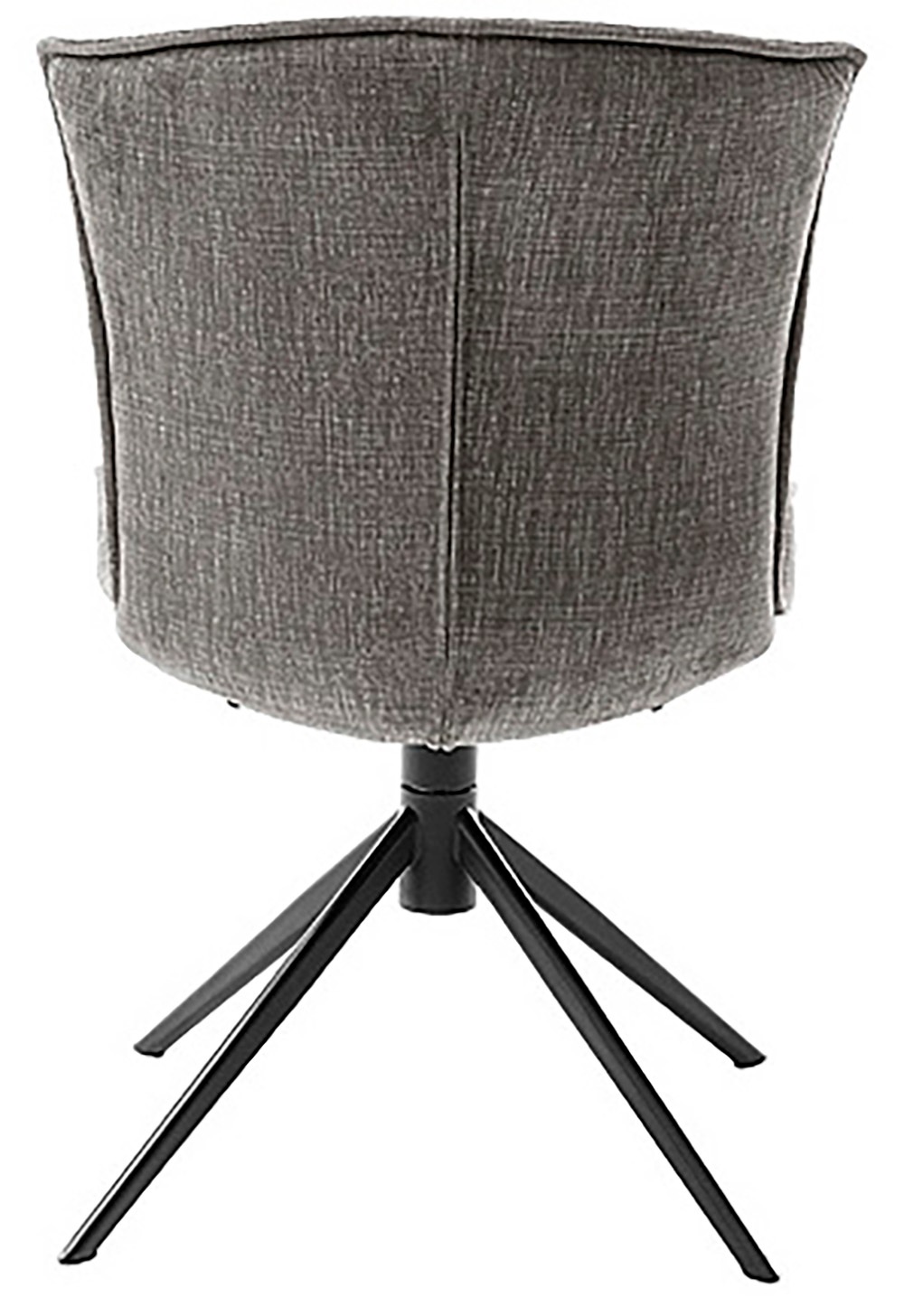 MCA furniture 4-Fußstuhl »NALON Esszimmerstuhl (2er Set) - Stuhl«, (Set), 2 St., Veloursstoff, 360° drehbar, Schwingfunktion, Metall, Veloursoptik, belastbar 120 kg