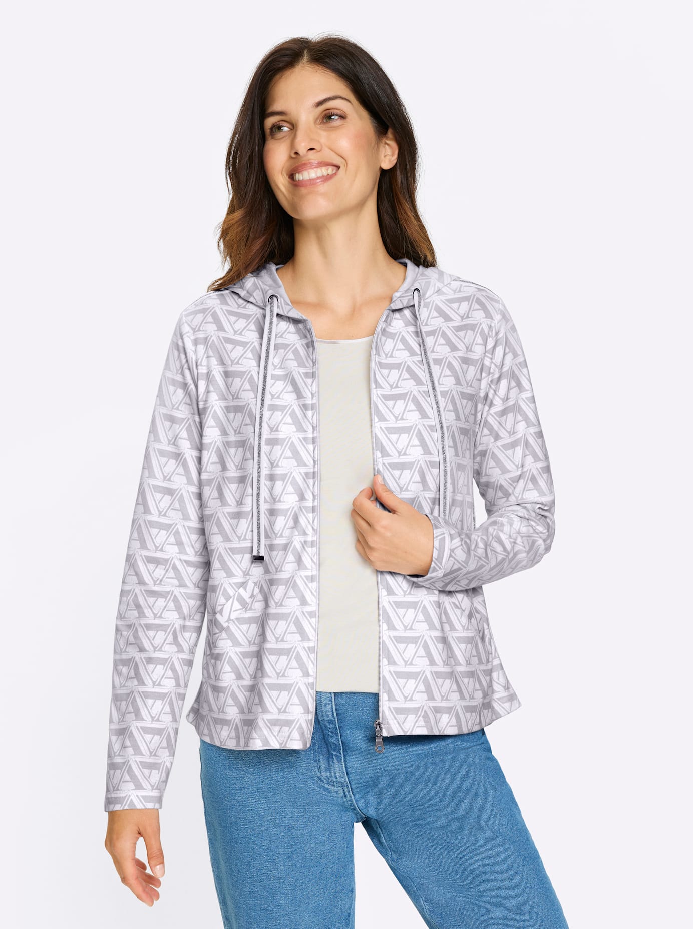 Classic Basics "Sweatjacke" 1 tlg.