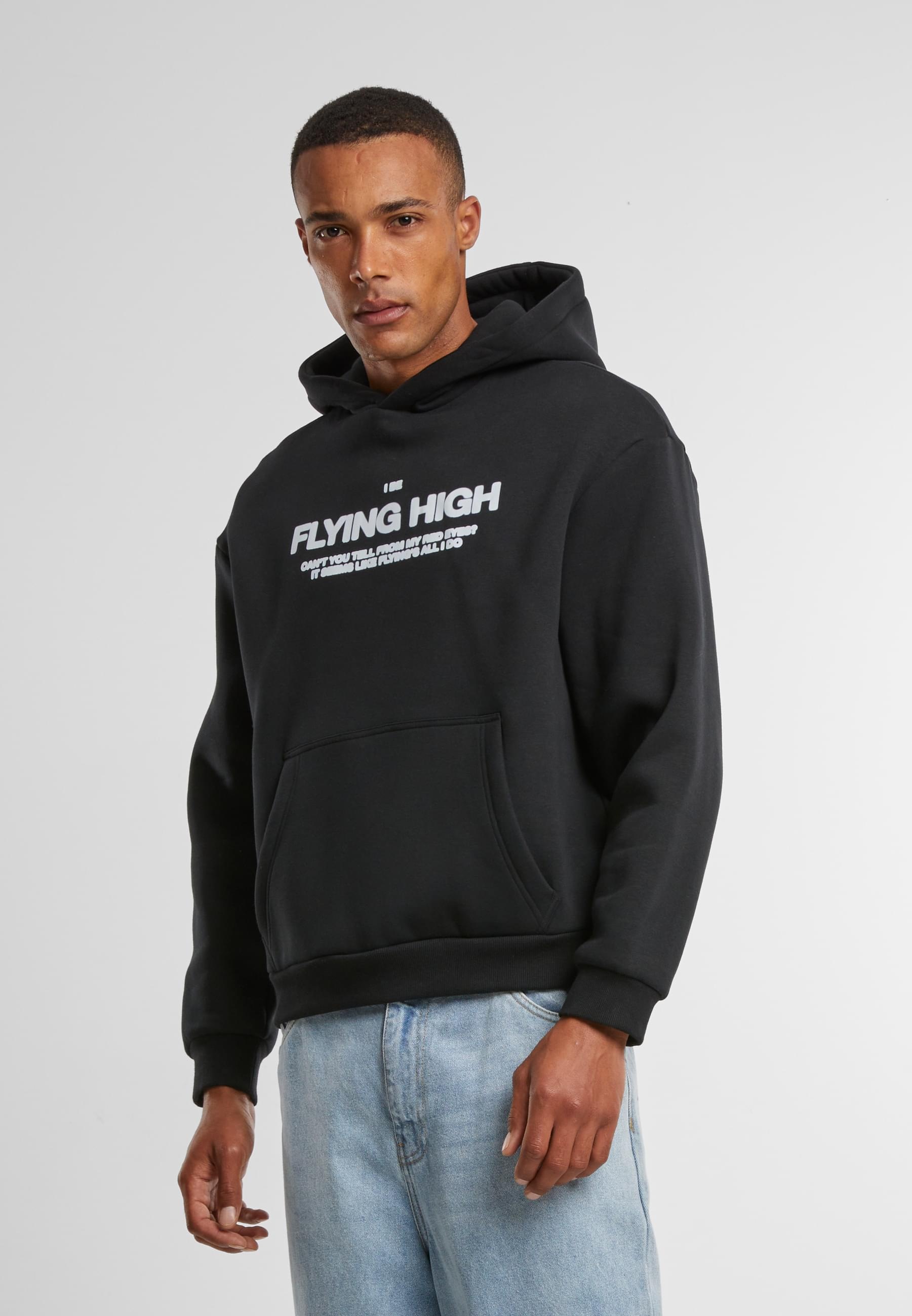 Upscale by Mister Tee Kapuzensweatshirt »Upscale by Mister Tee High Flight Fluffy Hoody«, (1 tlg.)
