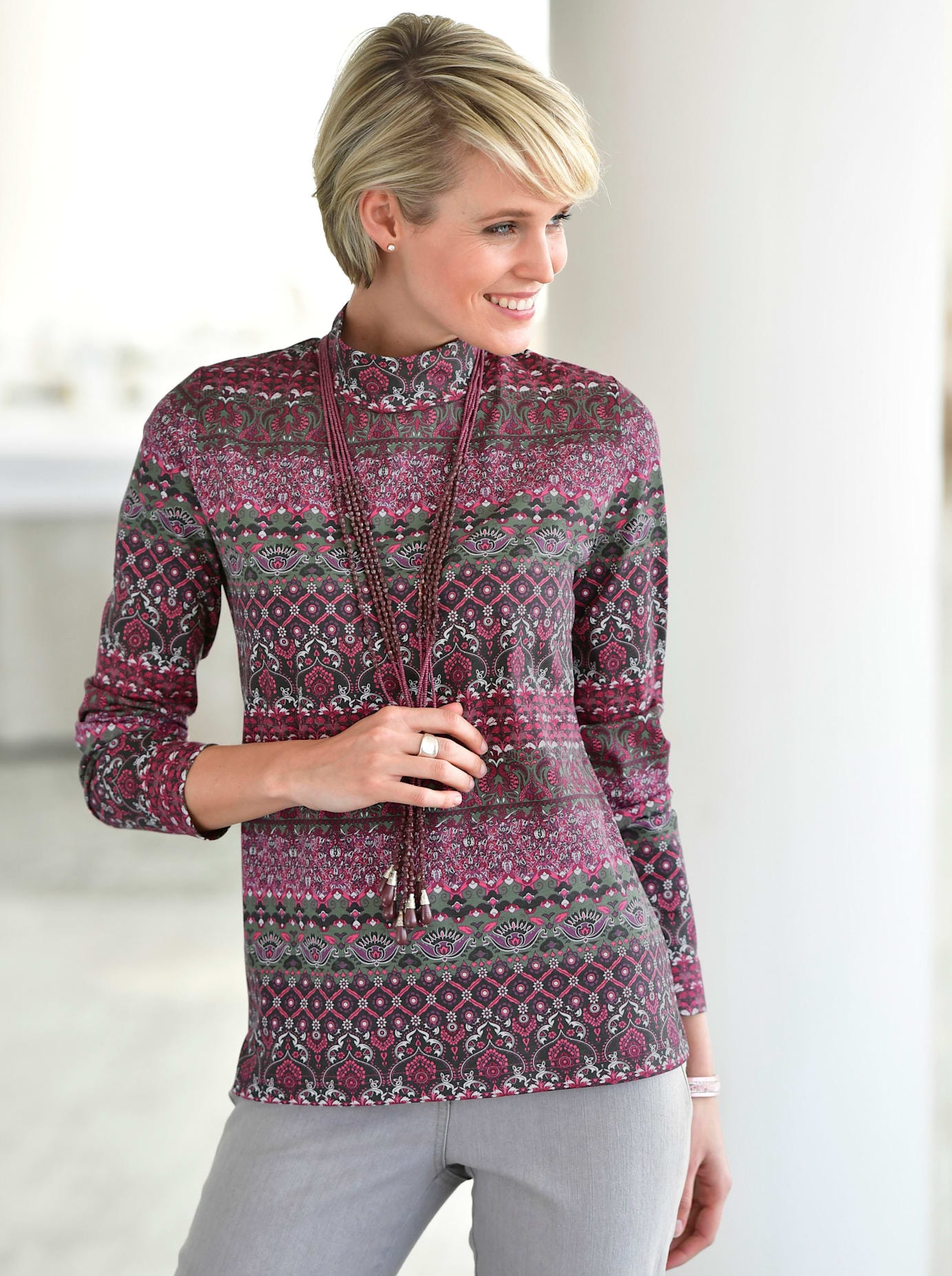 Classic Basics Langarmshirt "Shirt" 1 Stk. tlg. günstig online kaufen