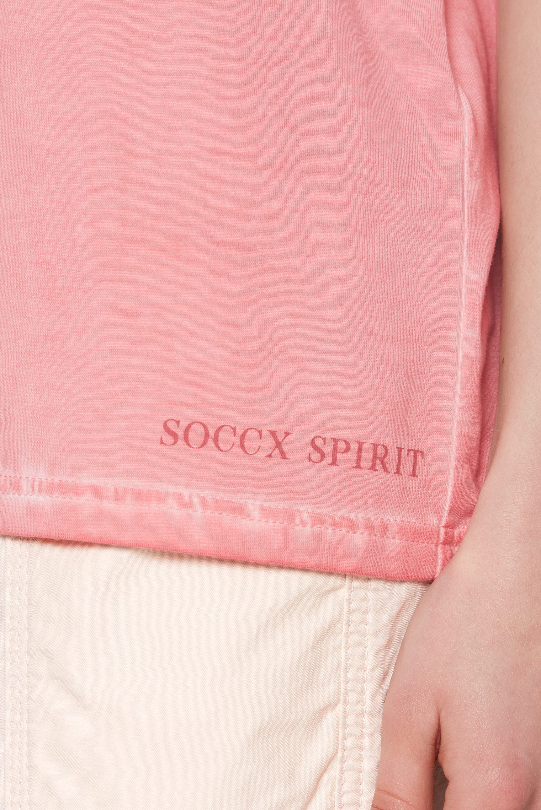 SOCCX Tanktop, mit Baumwolle