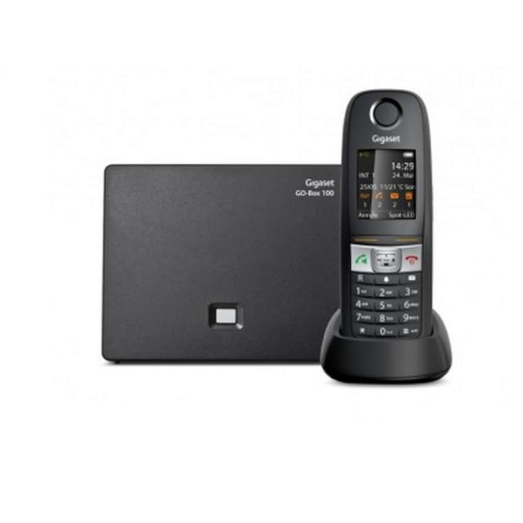 Gigaset Schnurloses DECT-Telefon »E630 A«, (Mobilteile: 1), Anrufbeantworter, Weckfunktion, Wahlwiederholung