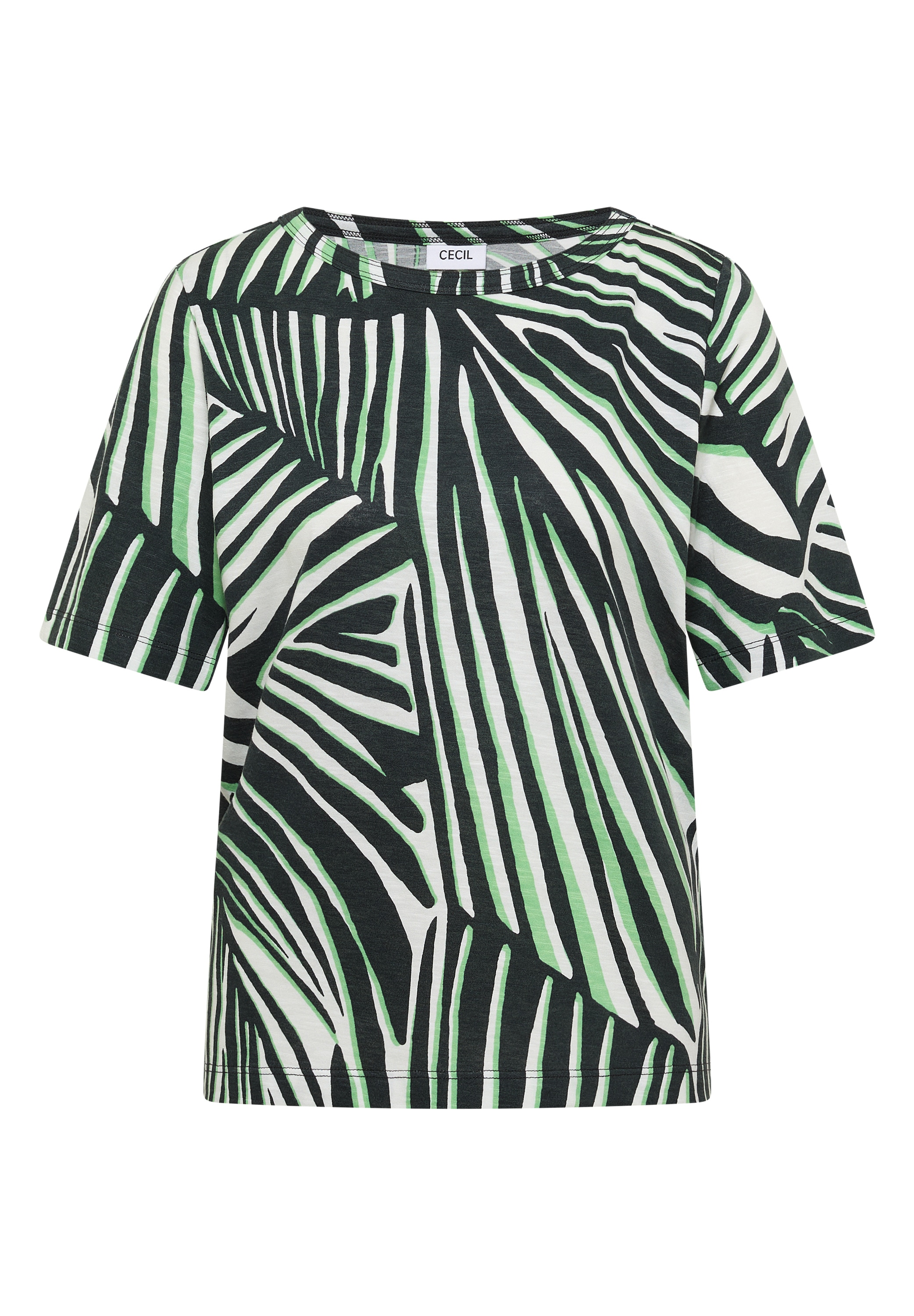 Cecil Print-Shirt mit Rundhalsausschnitt