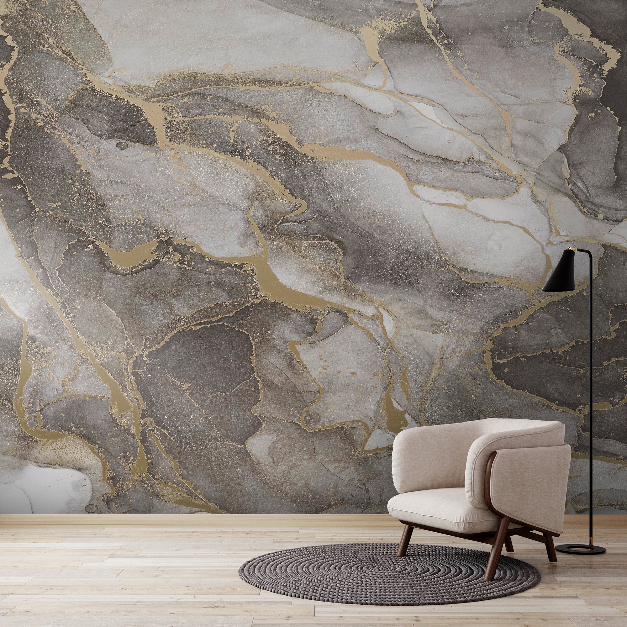 Superfresco Easy Fototapete "Marmor" Steinoptik glatt Design Tapeten