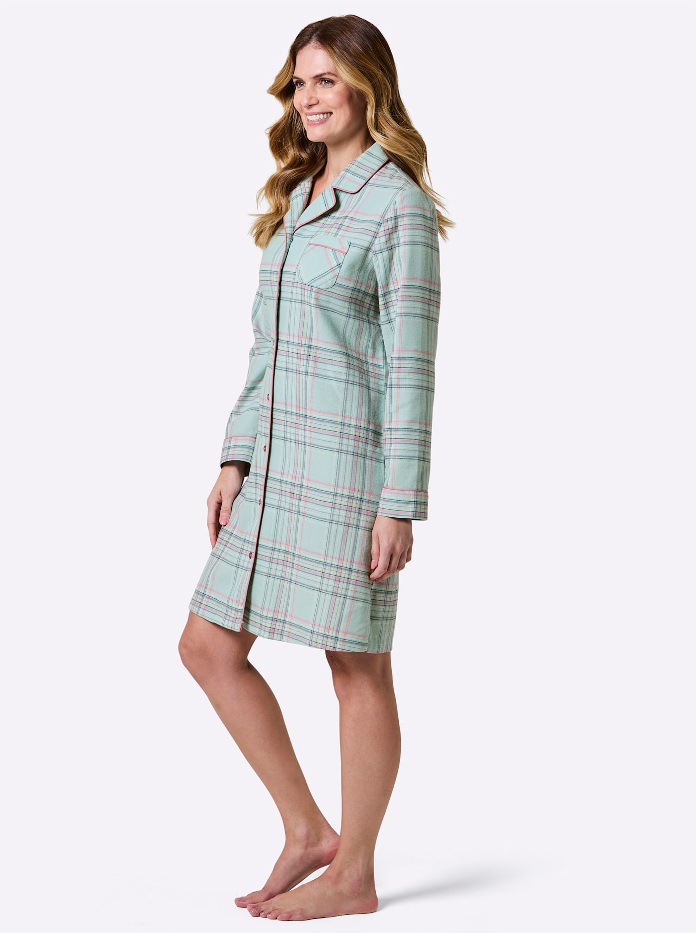 wäschepur Sleepshirt »Sleepshirt« Brusttasche