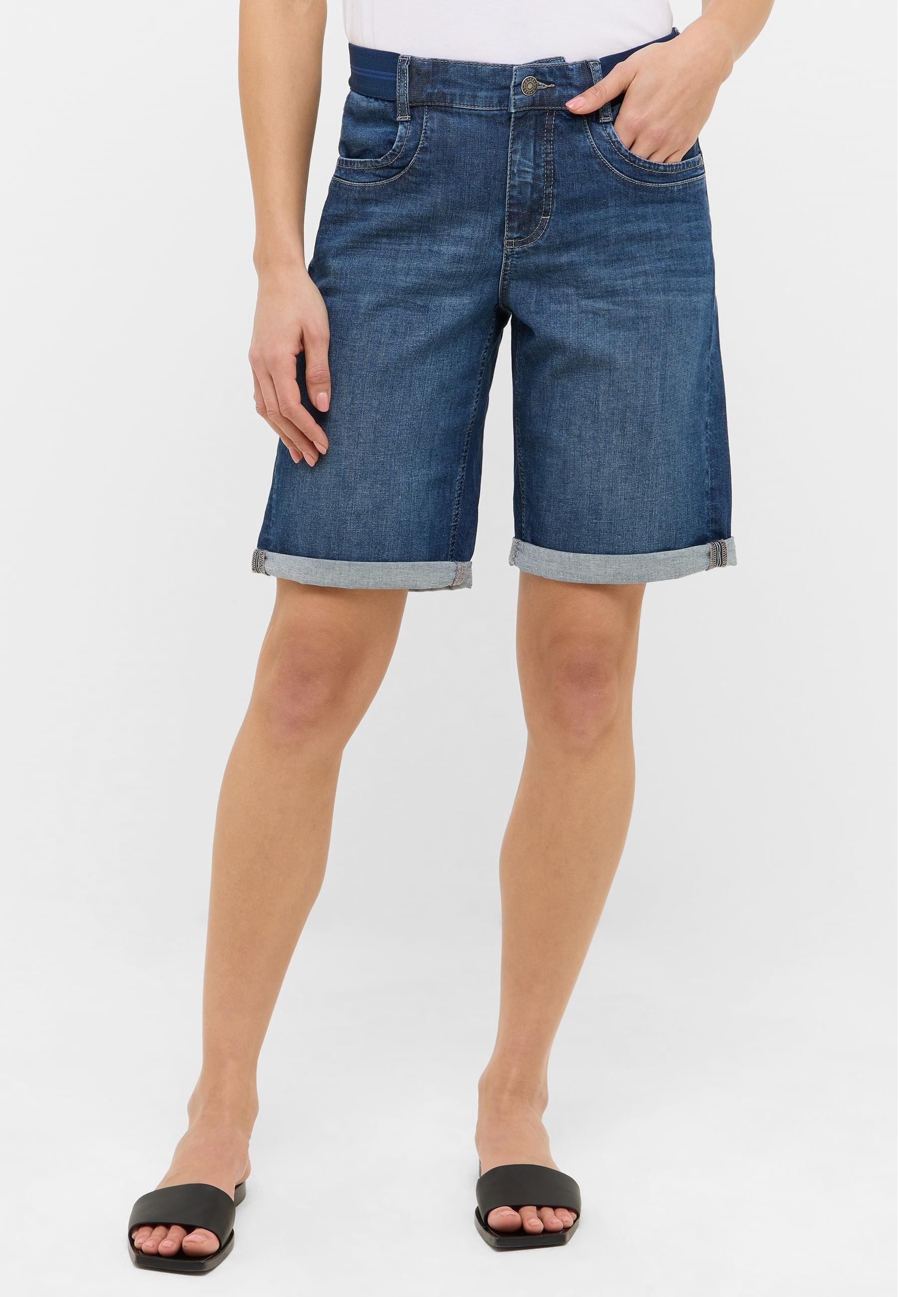 AENGELS Shorts »AENGELS Bermuda TU Sporty Denim«, (1 tlg.)
