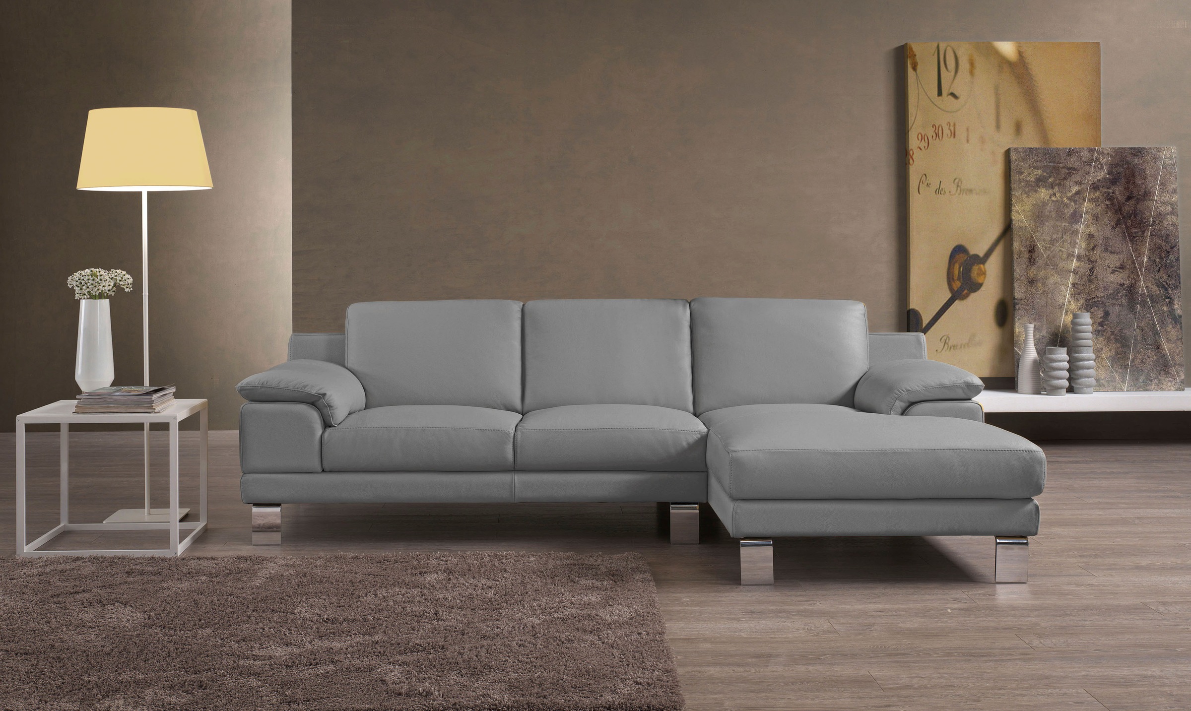 Egoitaliano Ecksofa "Shakira, Design und super Sitzkomfort auf hohem Niveau günstig online kaufen