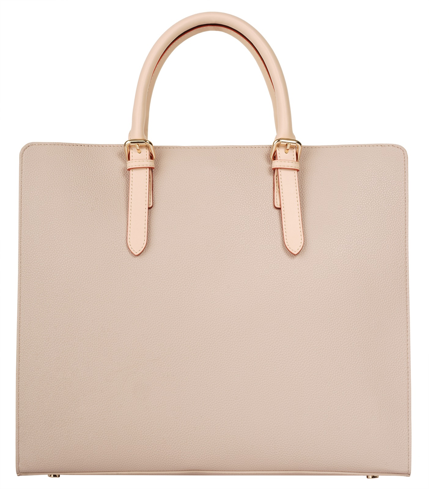 Henkeltasche BUGATTI "ELLA", Damen, Gr. B/H/T: 36cm x 30cm x 12cm onesize, beige, Kunstfaser, leicht glänzend, unifarben, Taschen 2
