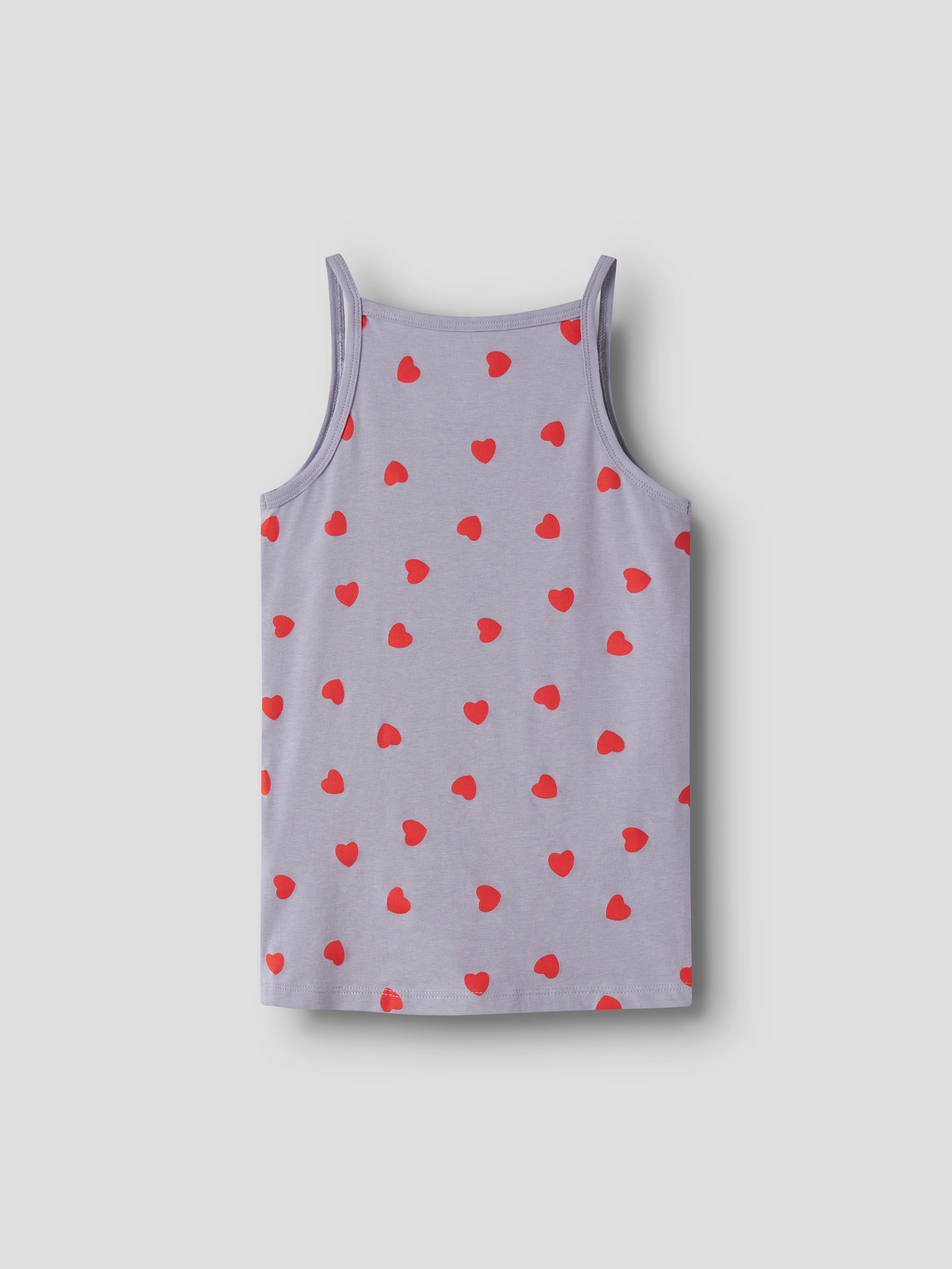 Name It Unterhemd »NKFSTRAP TOP 2P LAVENDER HEARTS NOOS« Packung, 2 Stk.