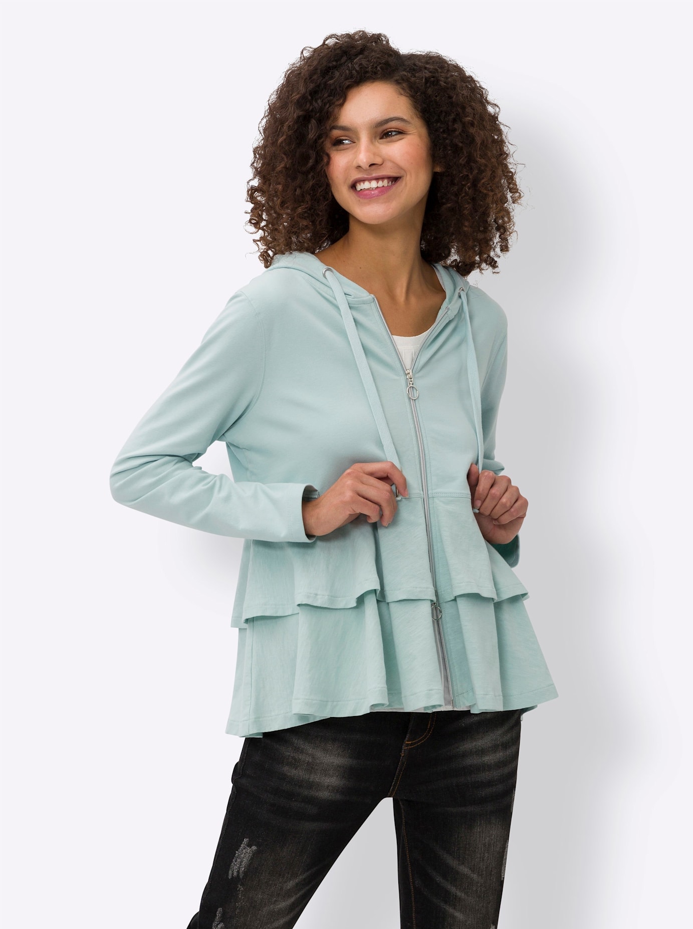 heine Shirtjacke »Shirtjacke«, (1 tlg.)