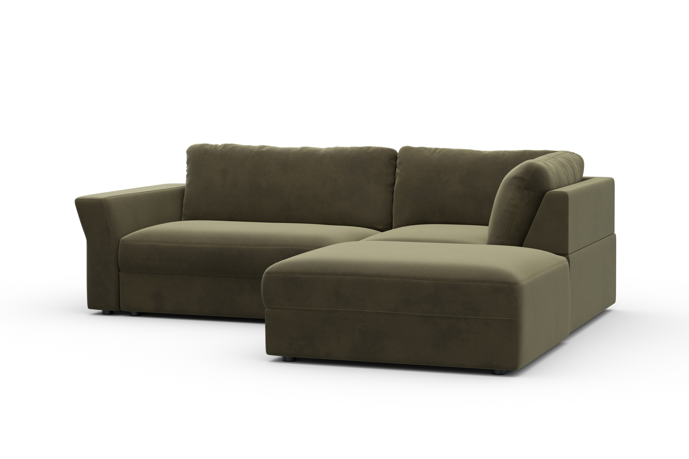 sit&more Ecksofa »Cadabra L-Form«, Breite 243 cm, inklusive Sitztiefenverstellung