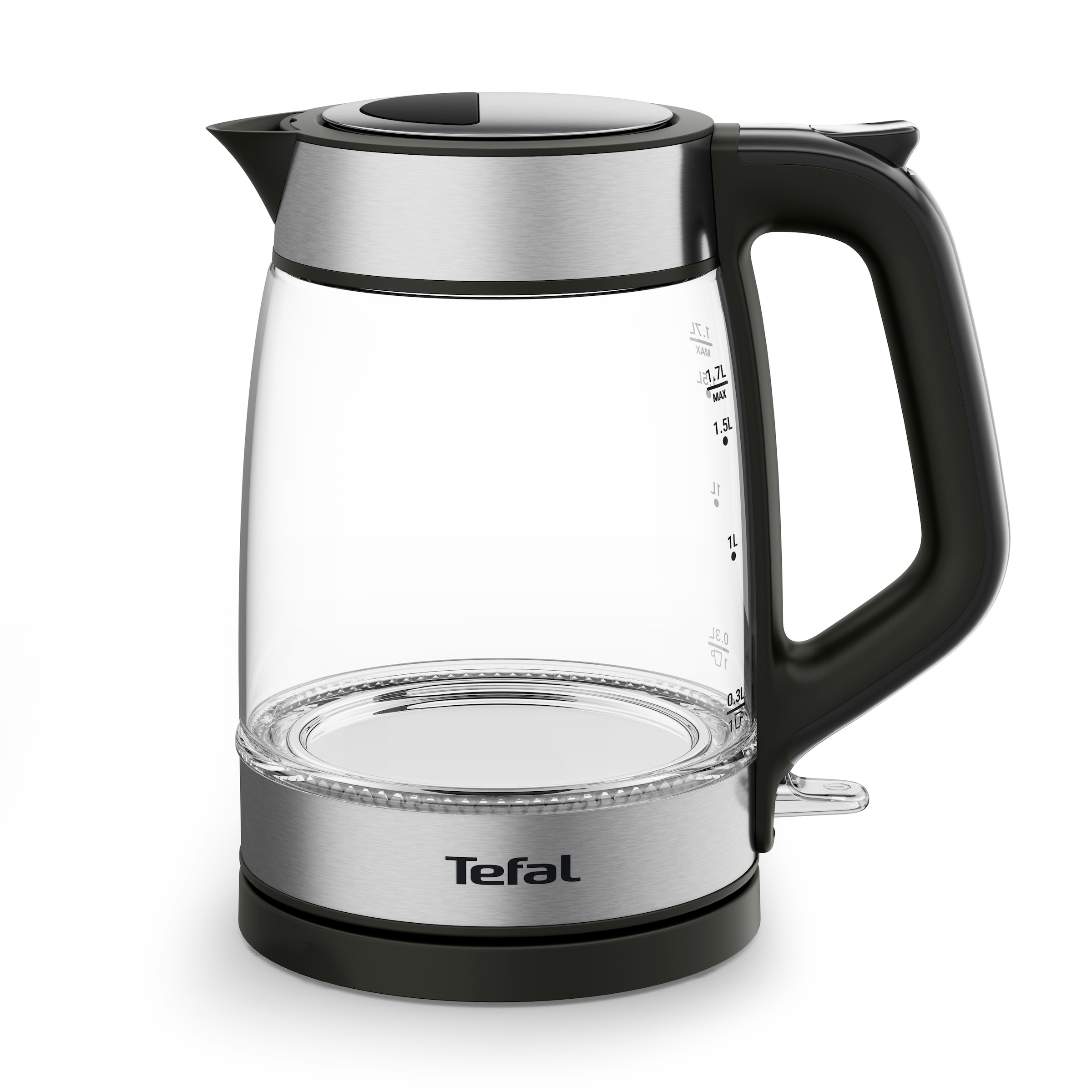 Tefal Wasserkocher »KI6058«, 1,7 l, 2200 W, Deckelöffnung auf Knopfdruck, großes Fassungsvermögen von 1,7 l